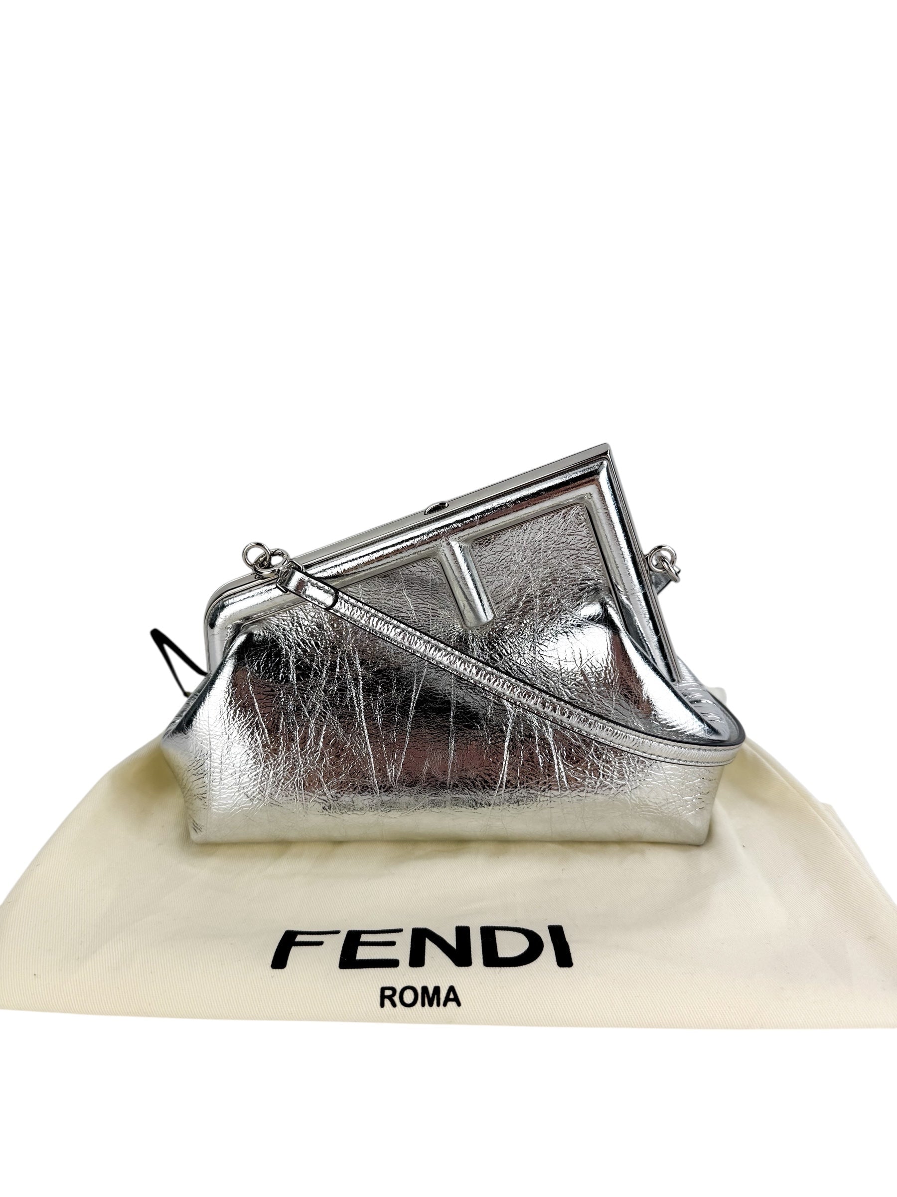 Fendi First Metallic Small