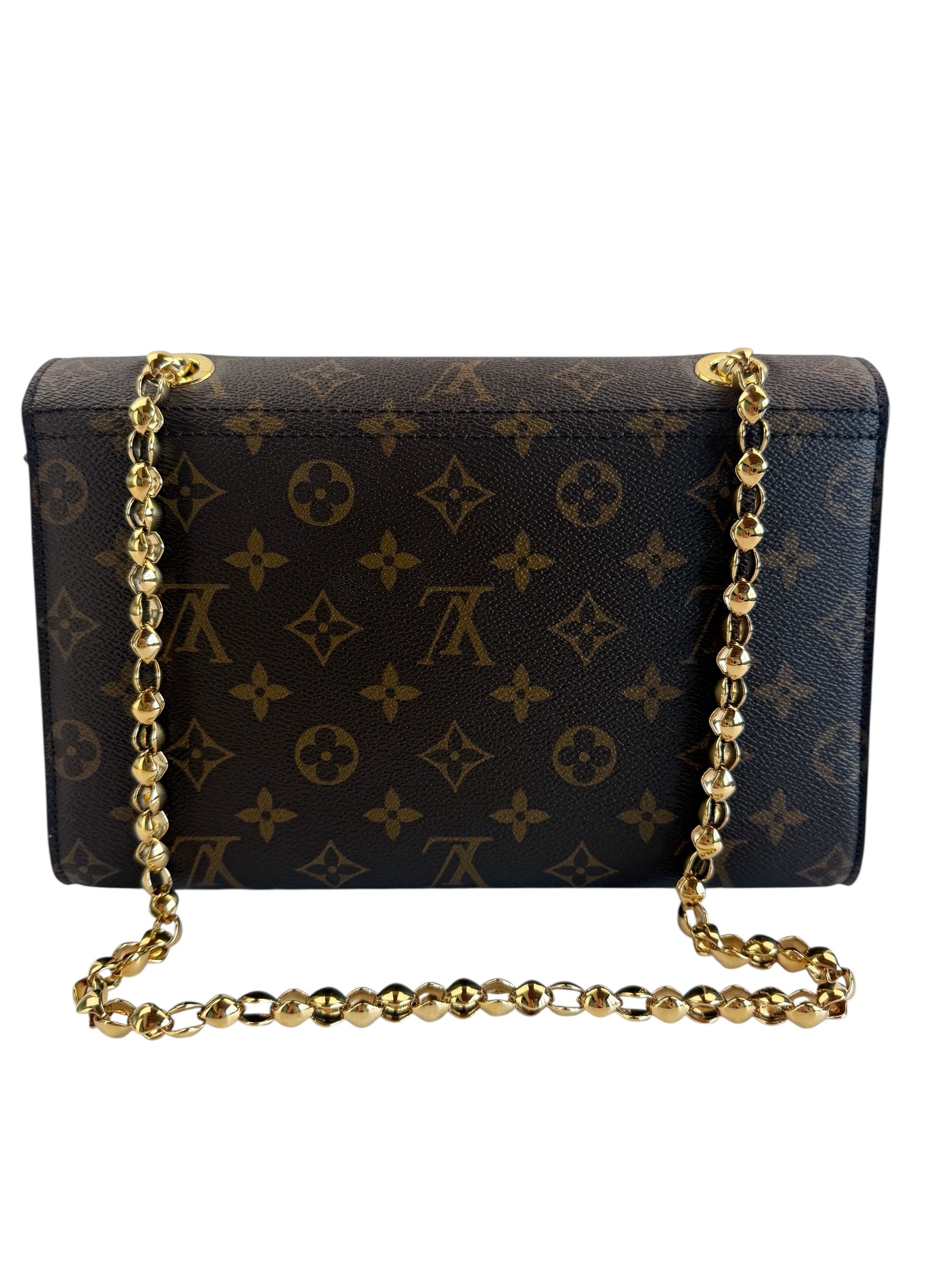 Louis Vuitton Monogram Victoire Handbag (Full Set)