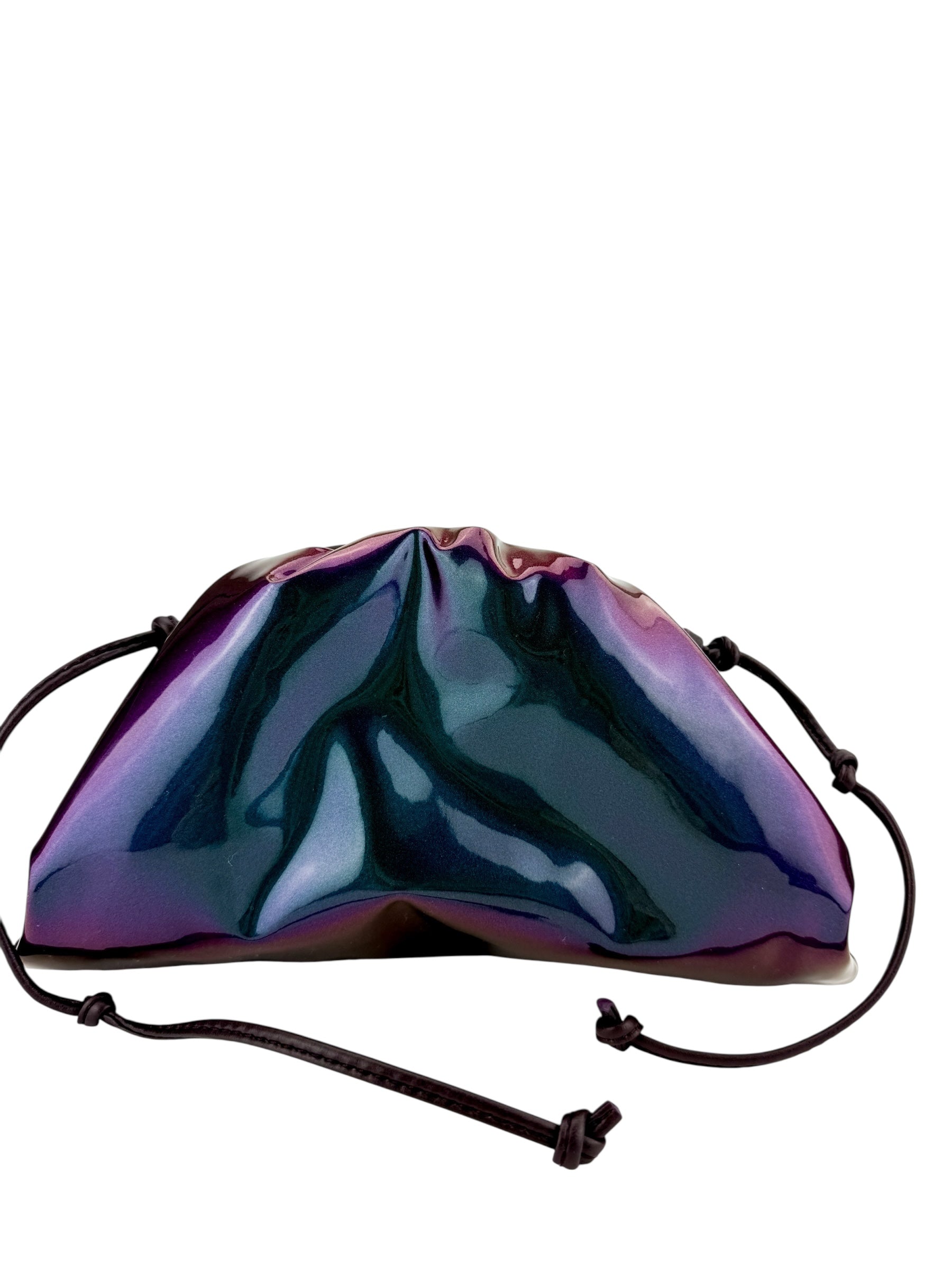 Bottega Veneta Patent Mini Pouch Holographic