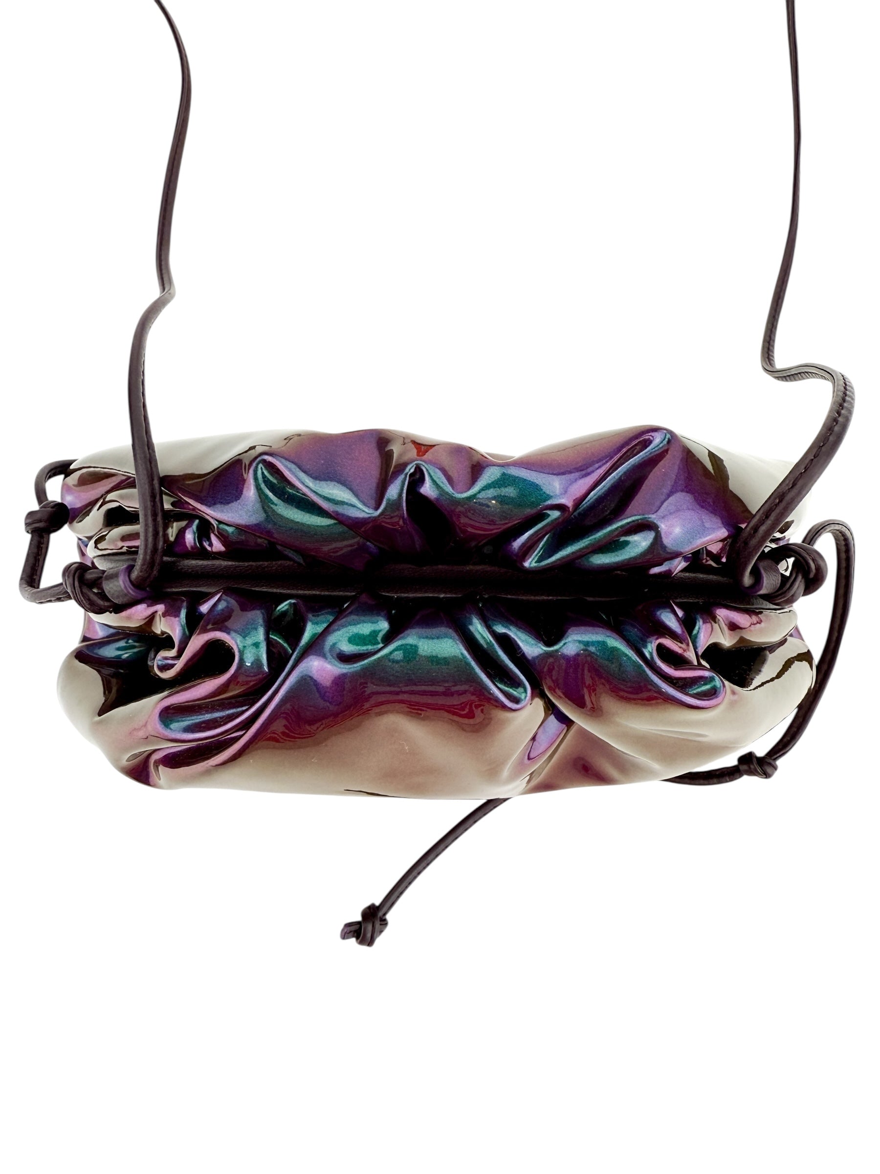 Bottega Veneta Patent Mini Pouch Holographic