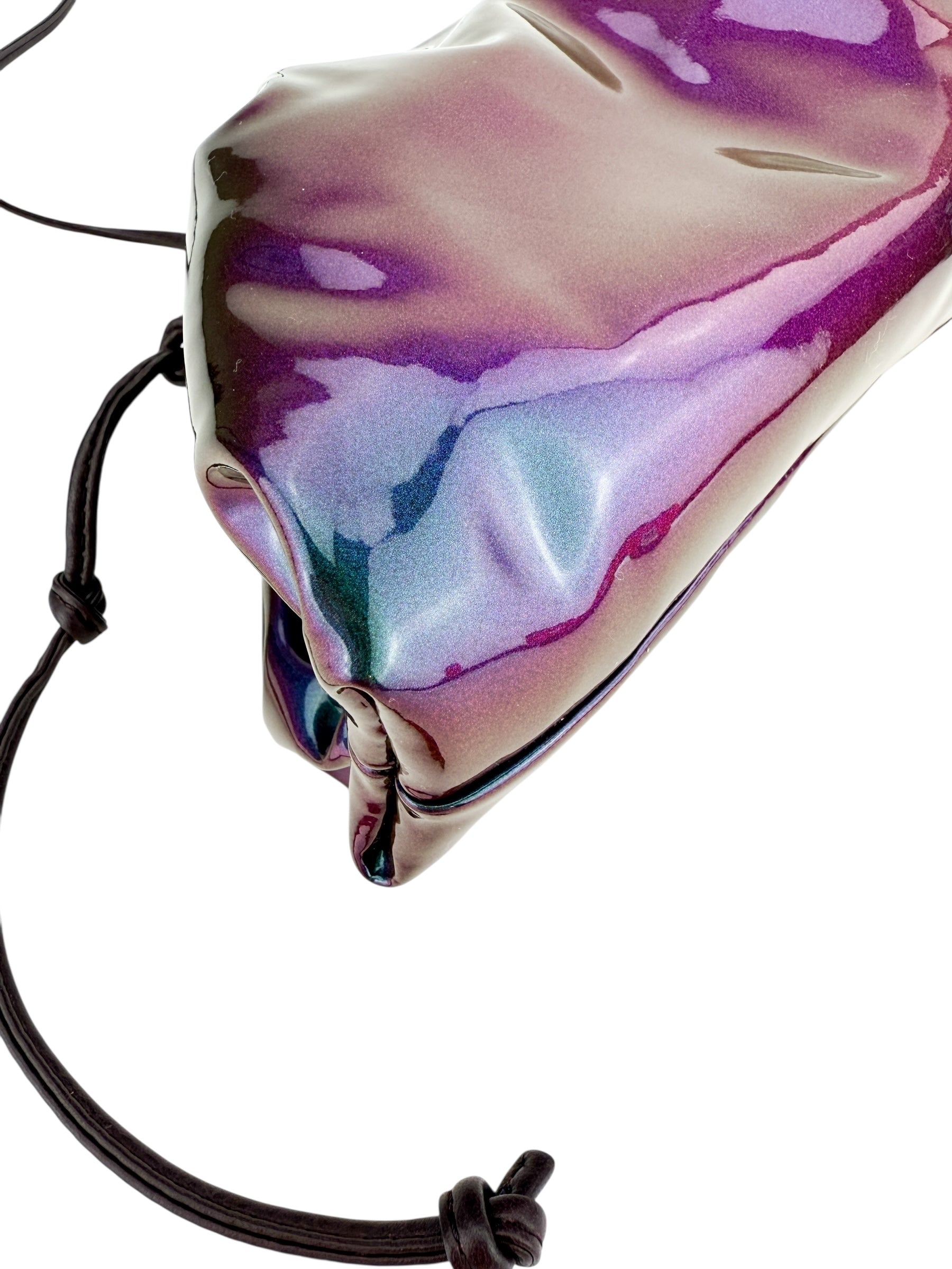 Bottega Veneta Patent Mini Pouch Holographic