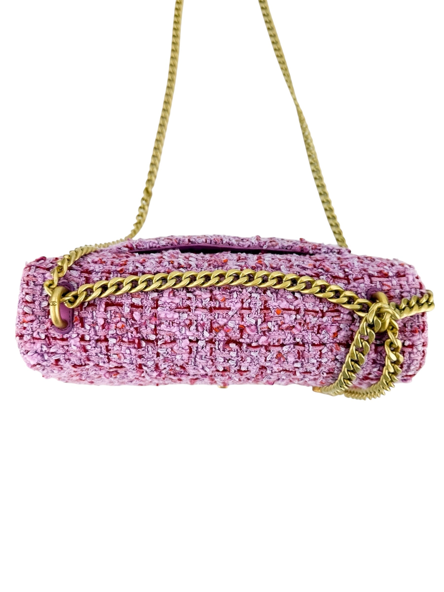 Chanel Tweed Mini Pending CC Flap