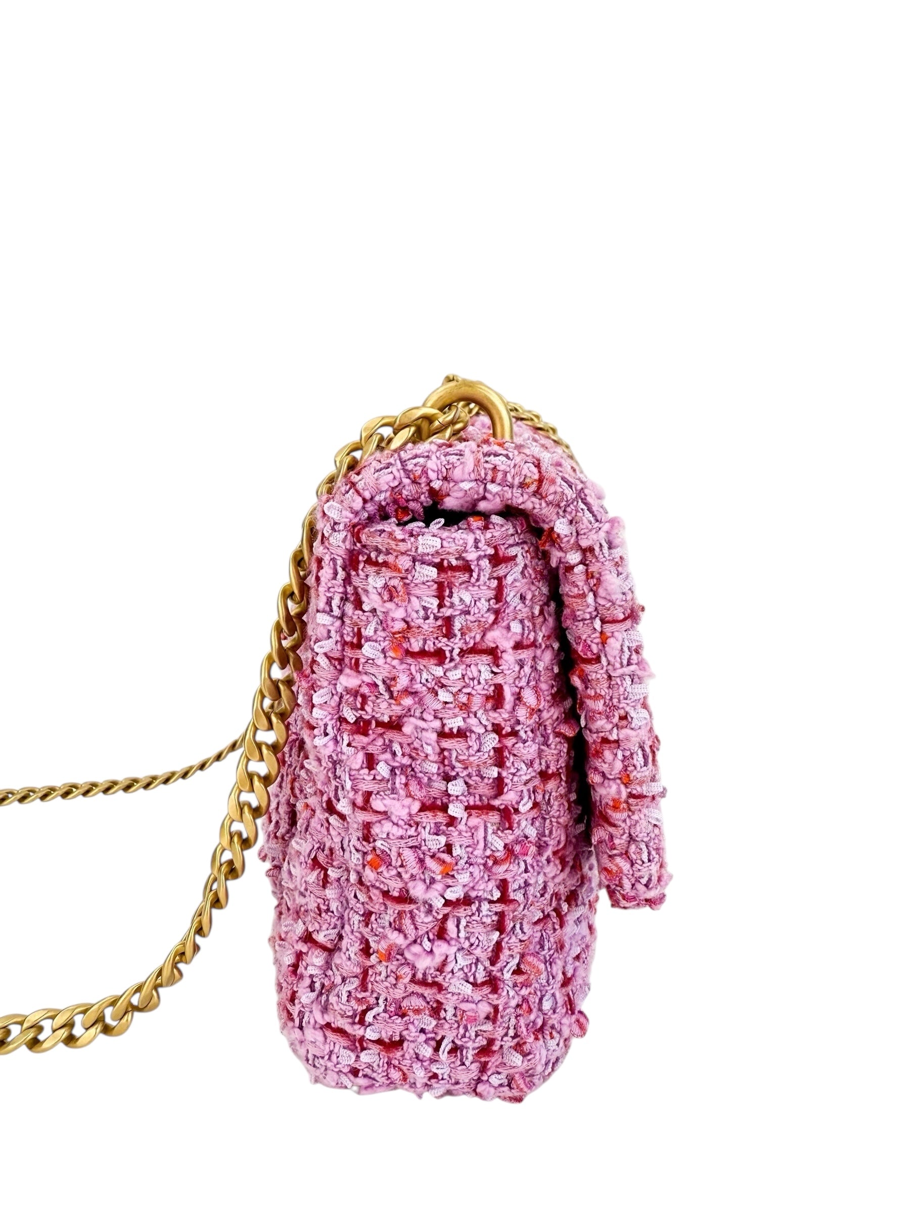 Chanel Tweed Mini Pending CC Flap