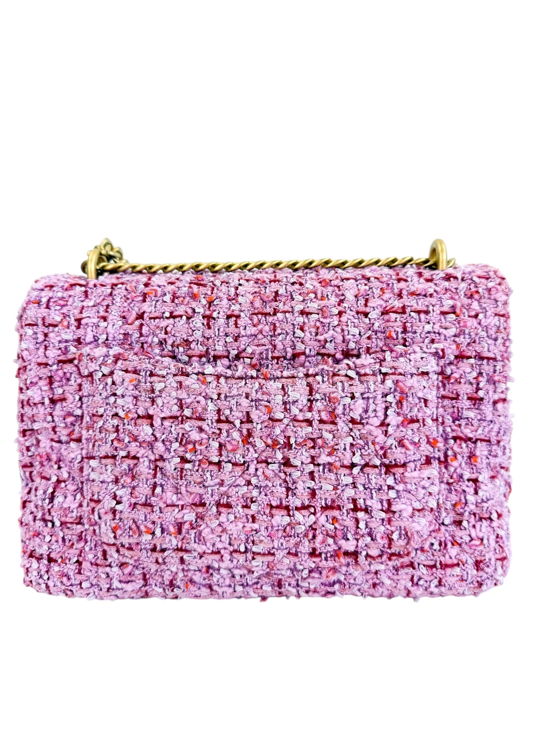 Chanel Tweed Mini Pending CC Flap