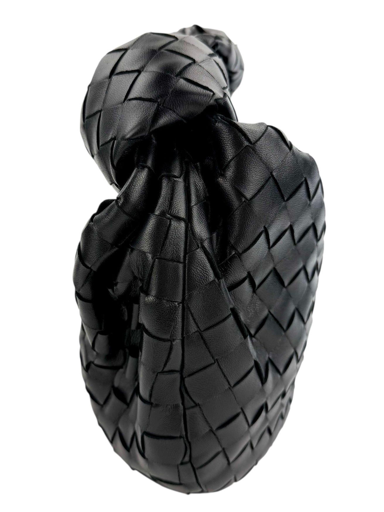 Bottega Veneta Teen Jodie Hobo Black