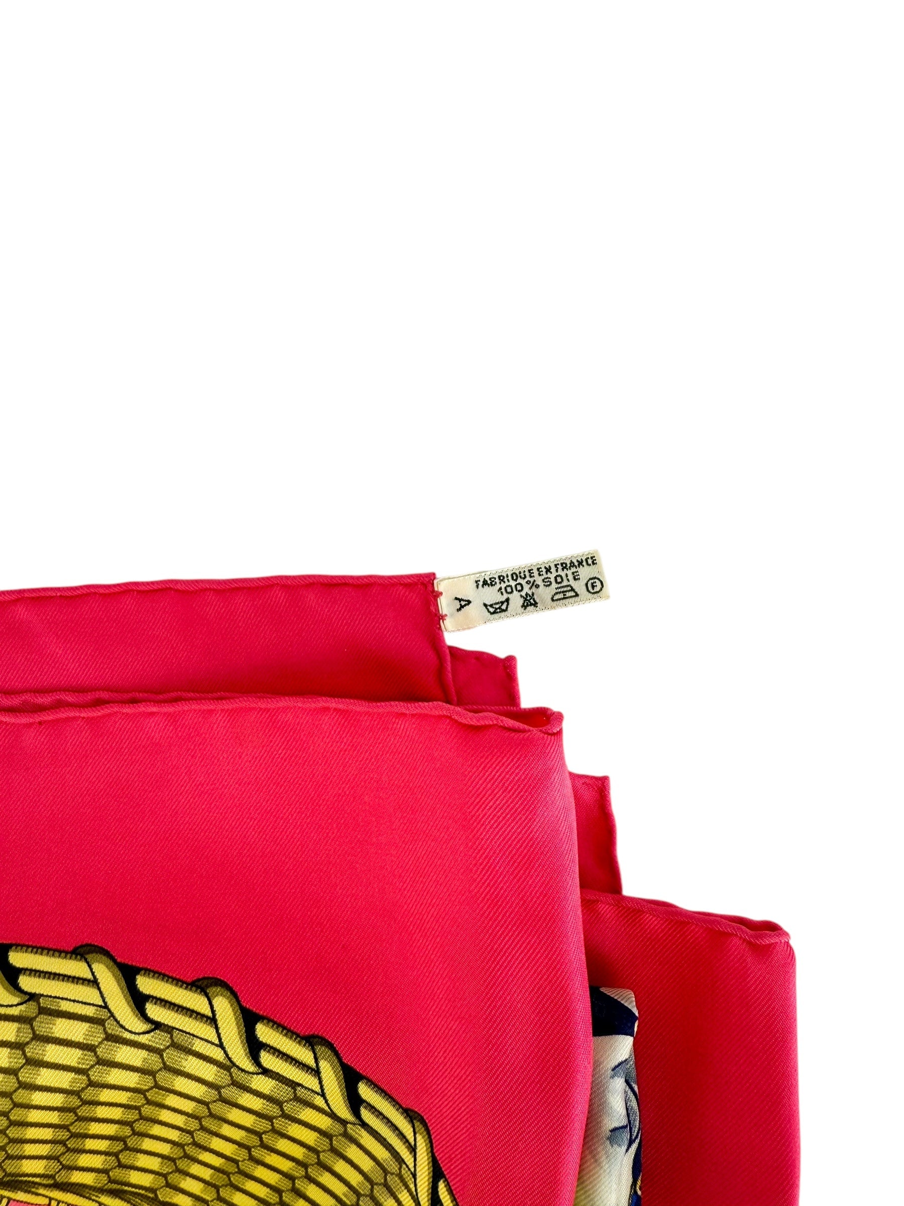 Hermes Voitures Painers Silk Scarf