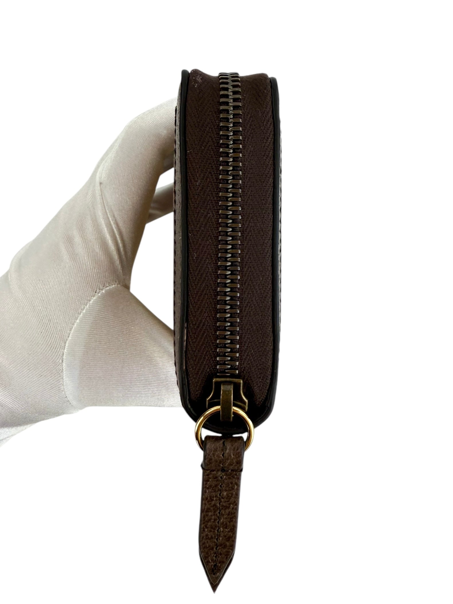 Gucci Jumbo Monogram Diana Zip Around Wallet (Full Set)