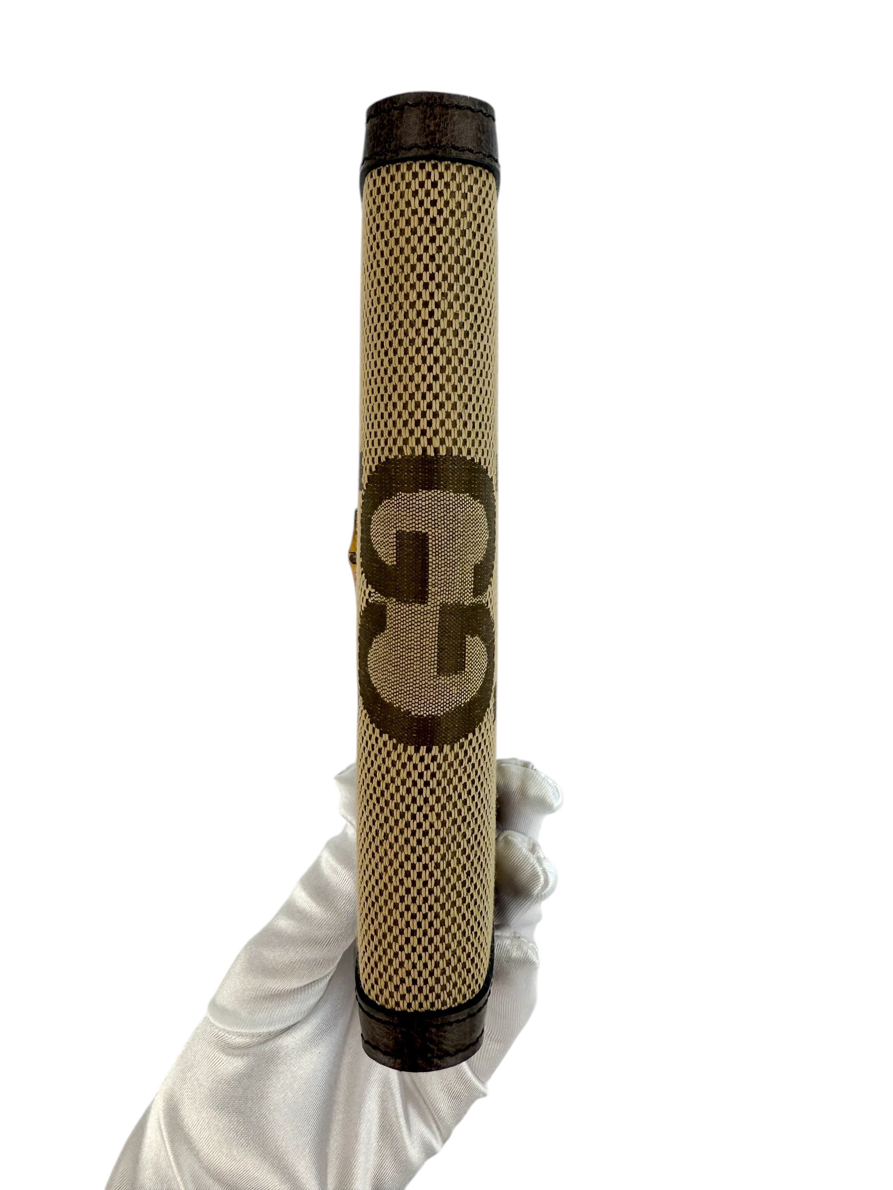 Gucci Jumbo Monogram Diana Zip Around Wallet (Full Set)