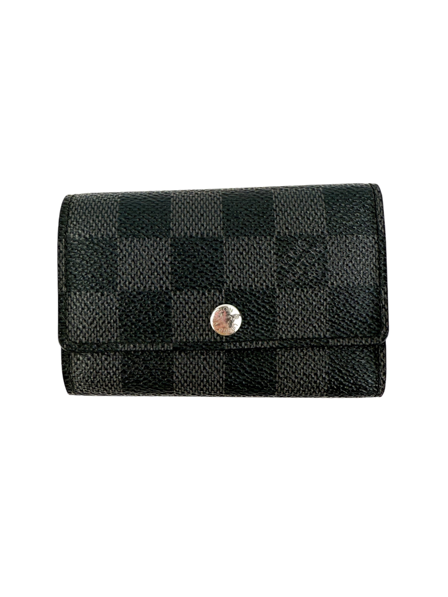 Louis Vuitton Damier Graphite 6 Ring Key Case