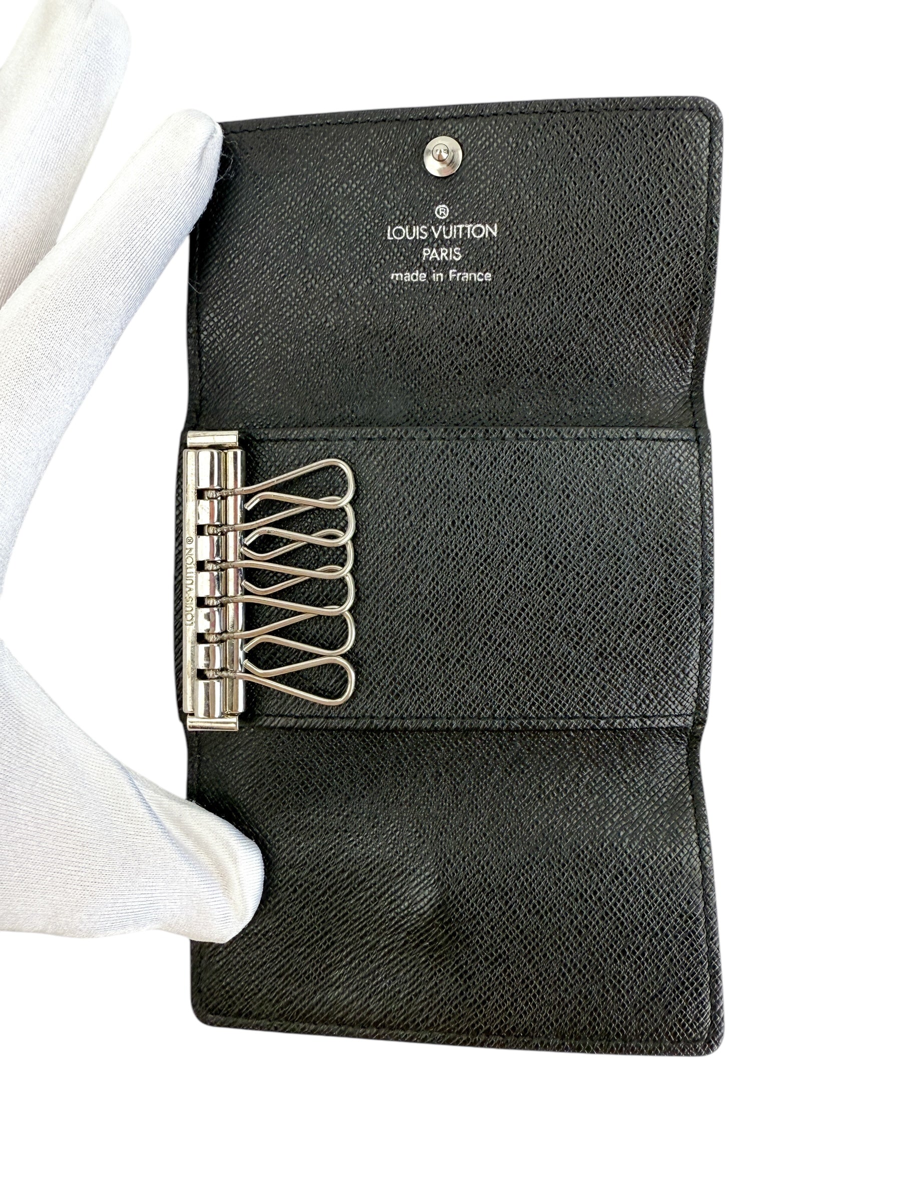 Louis Vuitton Damier Graphite 6 Ring Key Case