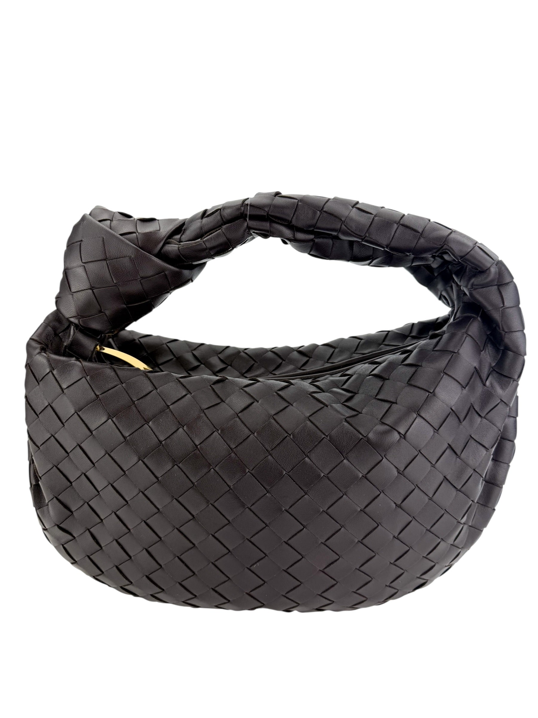 Bottega Veneta Nappa Intrecciato Teen Jodie Hobo Fondant