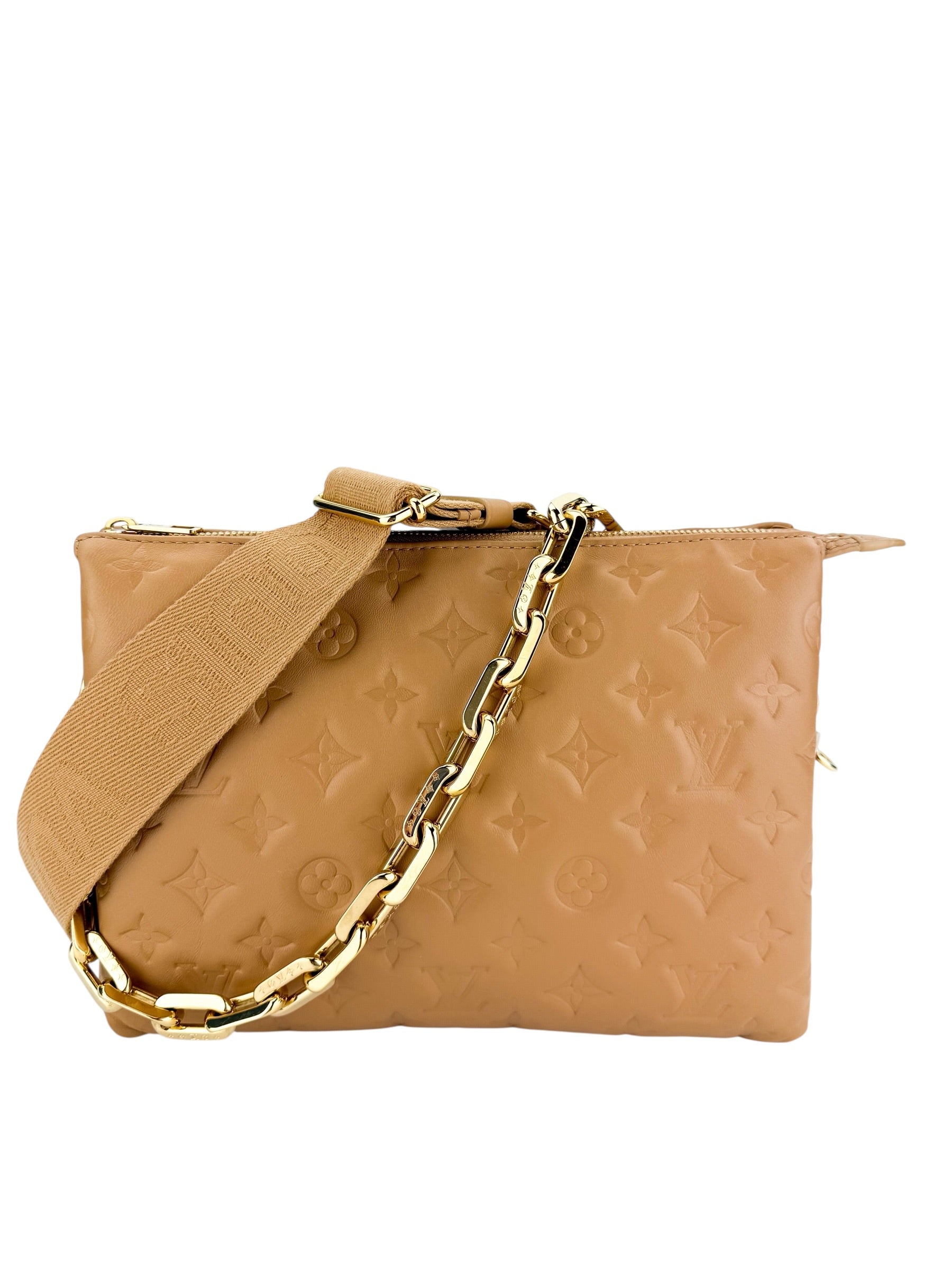 Louis Vuitton Coussin PM Camel (Full Set)