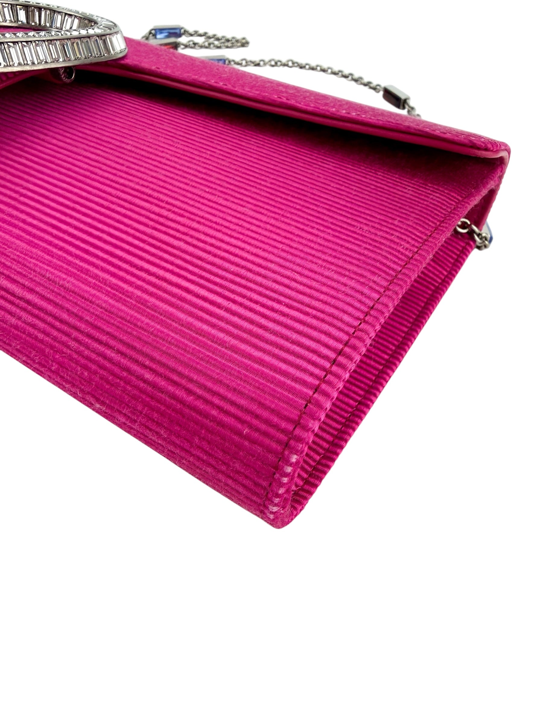 Gucci Dionysus Satin with Crystals Shoulder Bag Pink