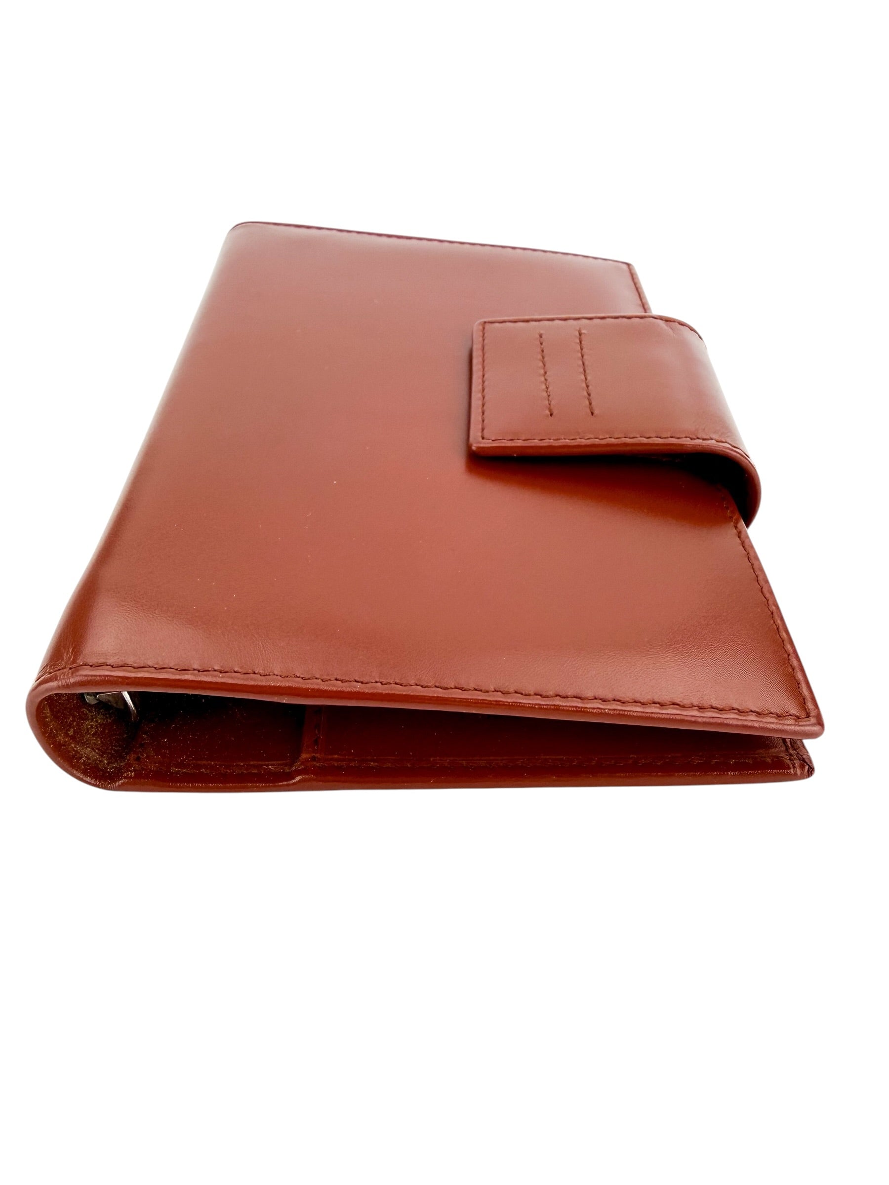 Prada Smooth Leather Agenda Brown (Full Set)