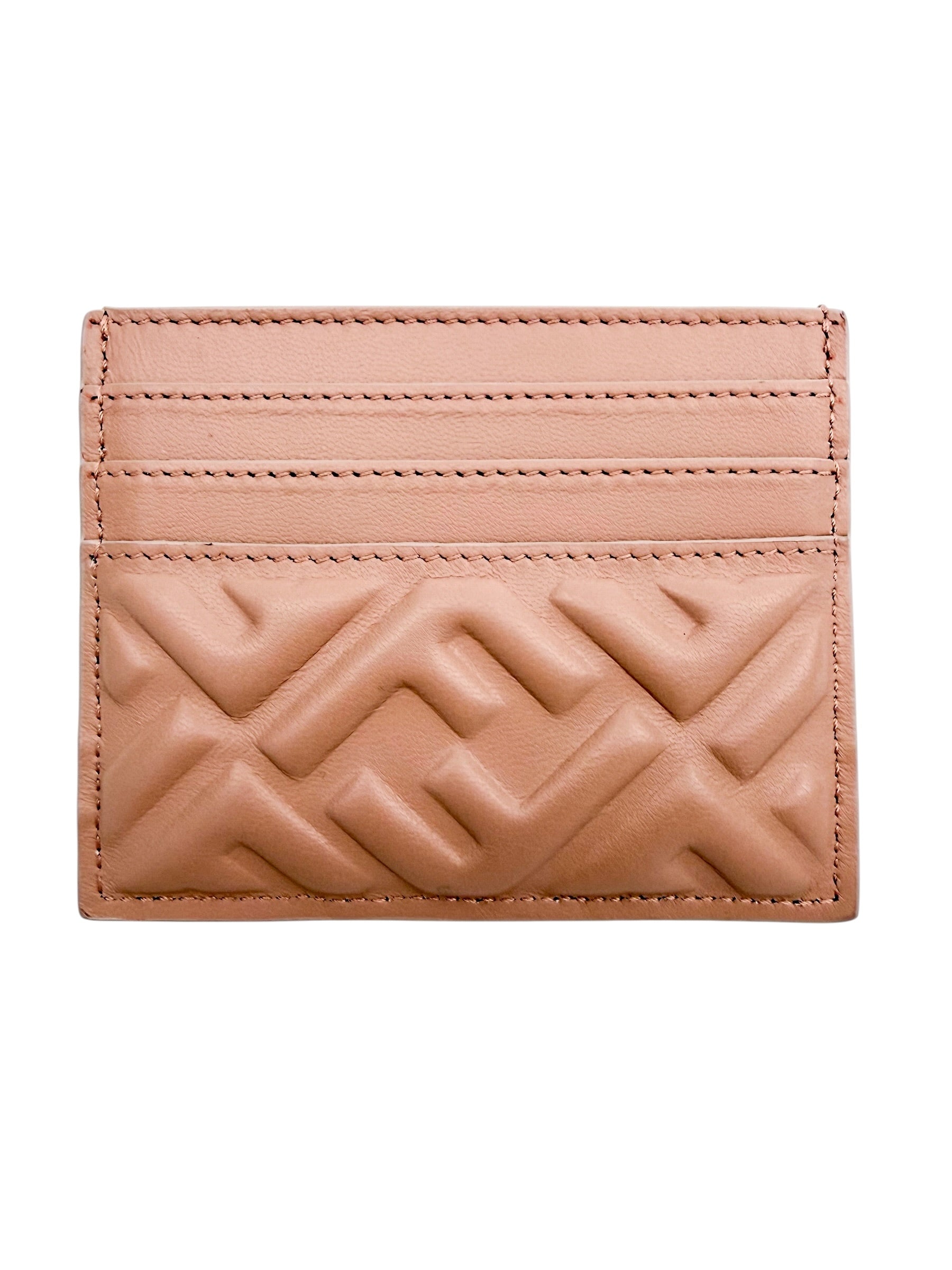 Fendi Baguette Card Case Beige (Full Set)