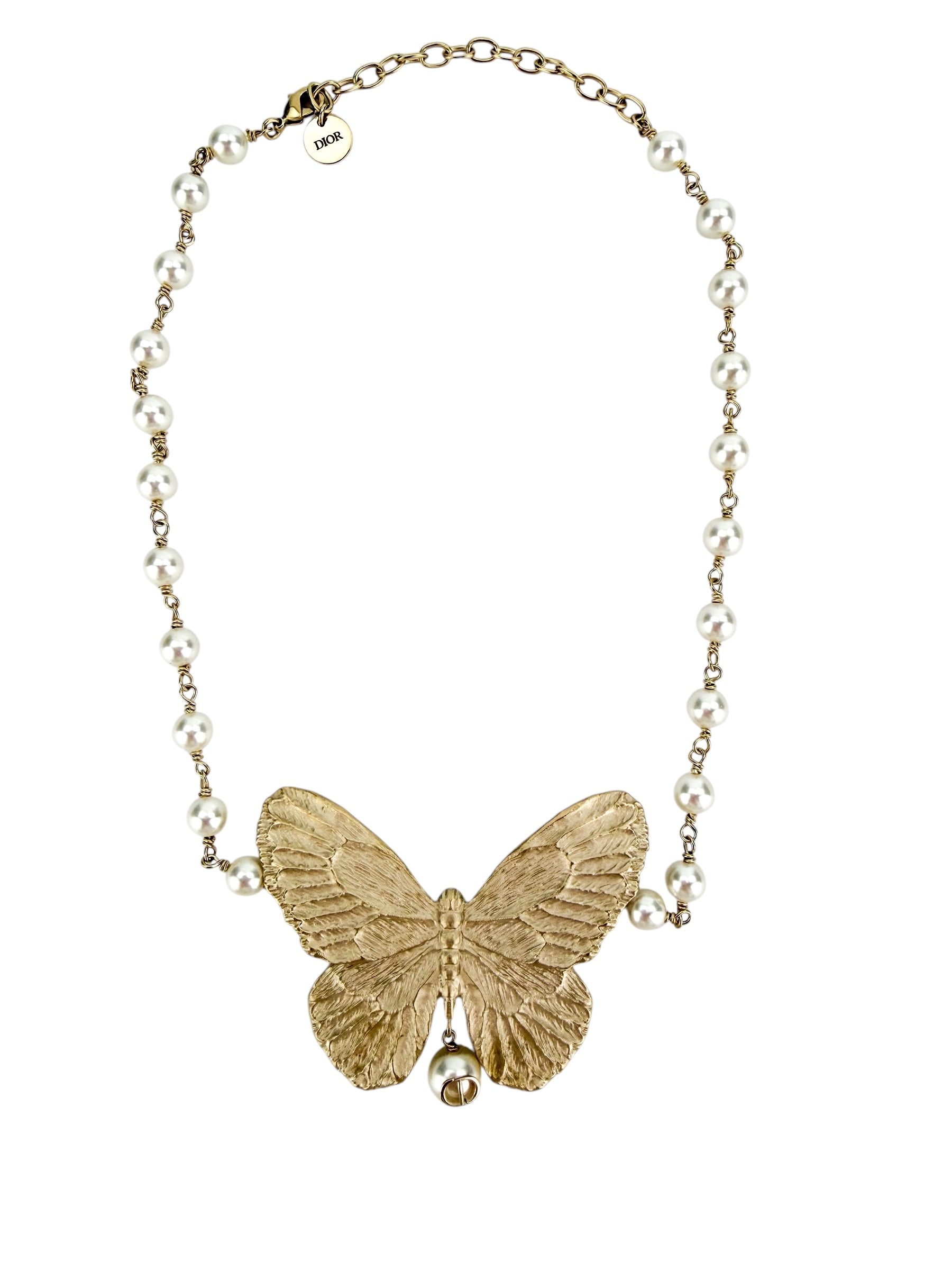 Christian Dior Metamorphose Butterfly Necklace