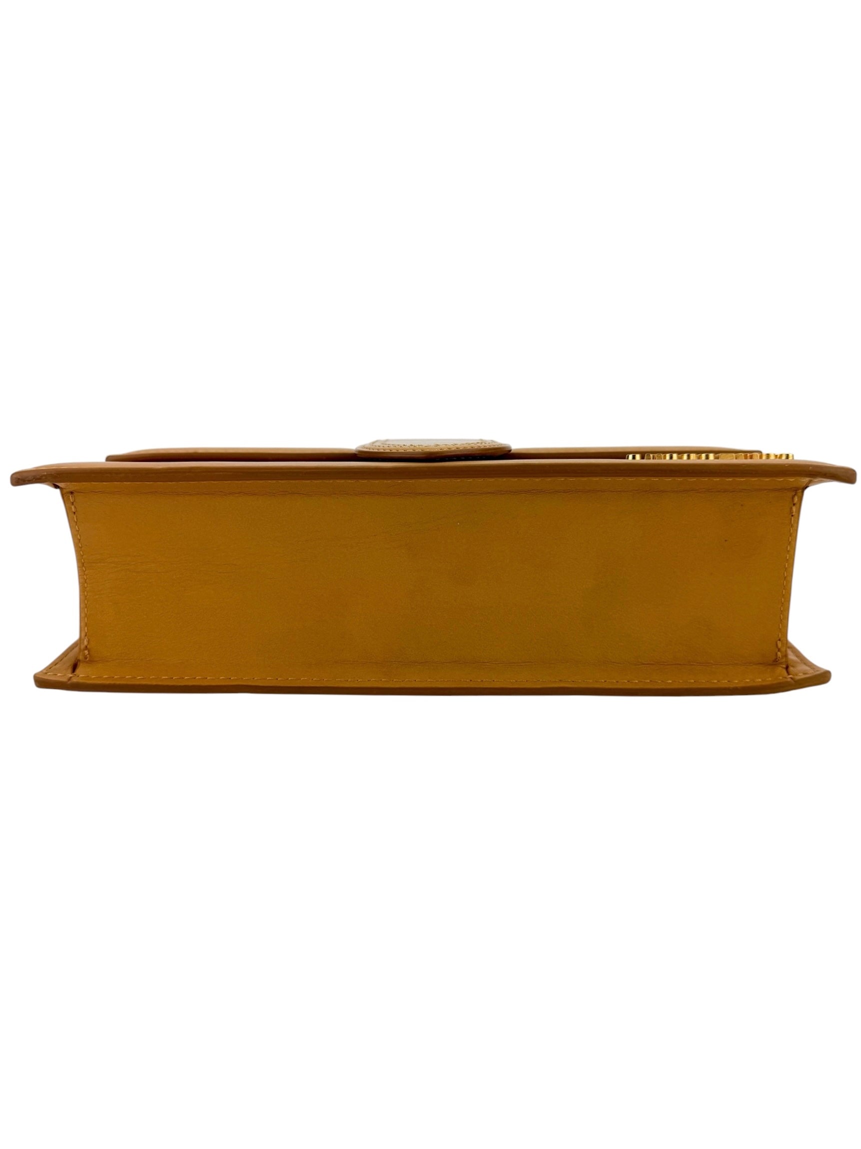 Jacquemus Smooth Calfskin Le Grand Bambino Camel