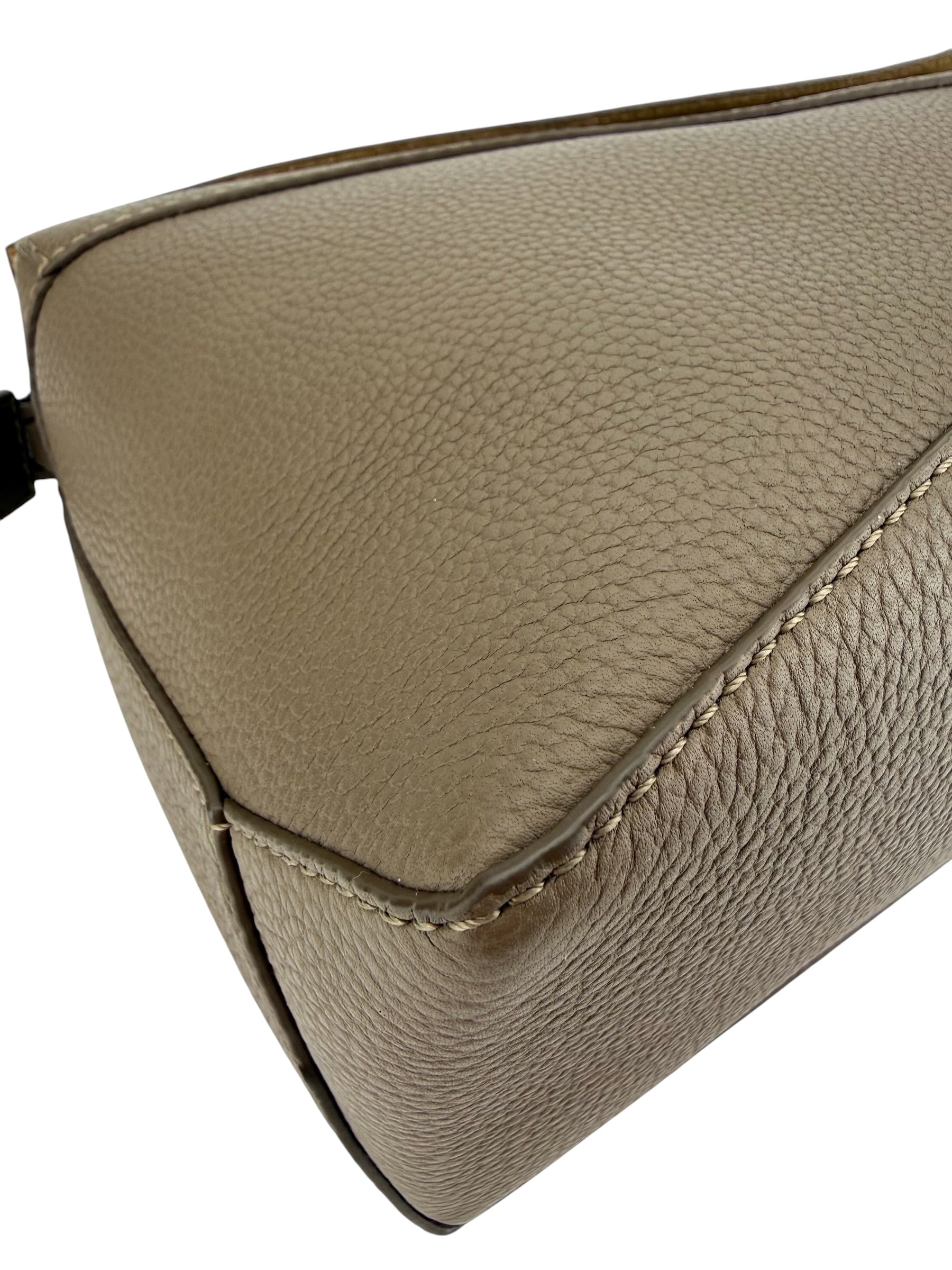 Loewe Calfskin Large Puzzle Bag Brown