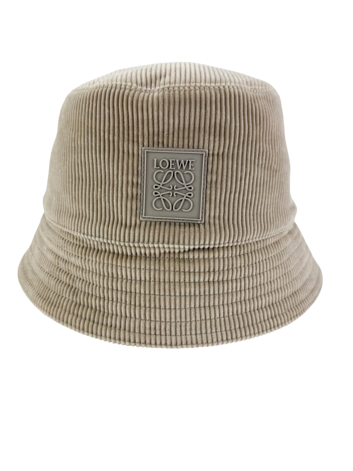 Loewe Anagram Corduroy Bucket Hat Beige (NWT)