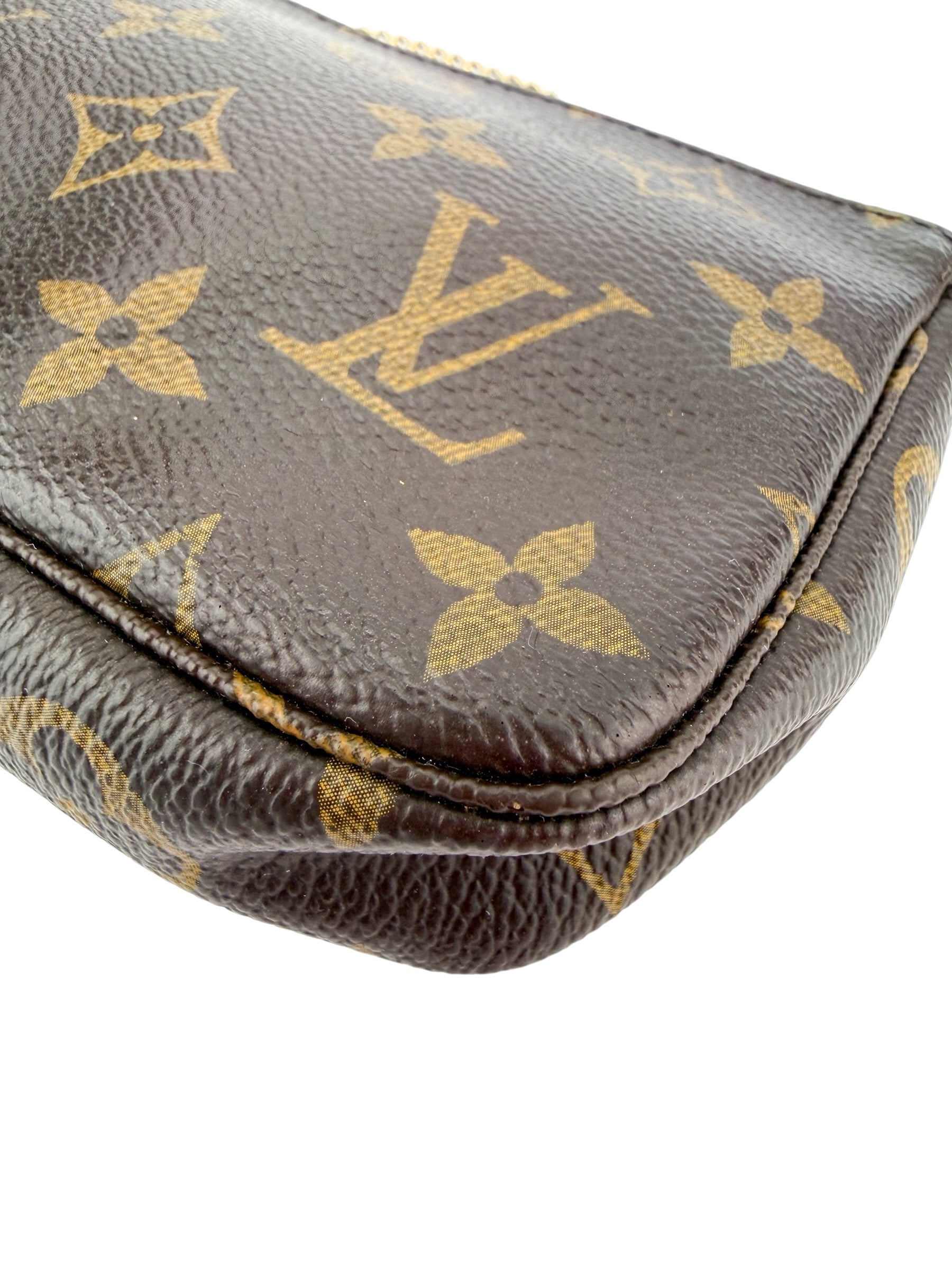 Louis Vuitton Monogram Mini Pochette Acessories (Full Set)