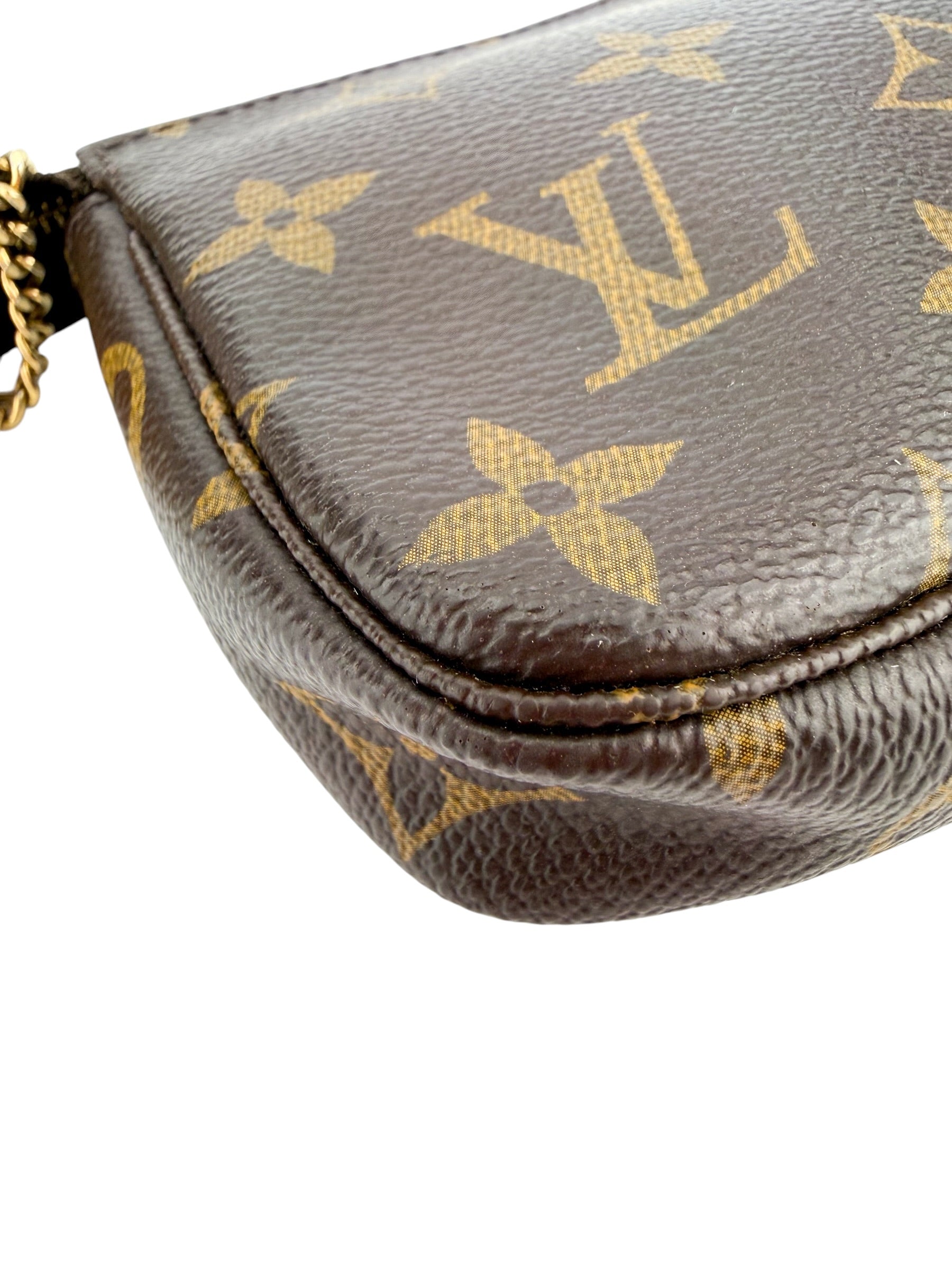 Louis Vuitton Monogram Mini Pochette Acessories (Full Set)