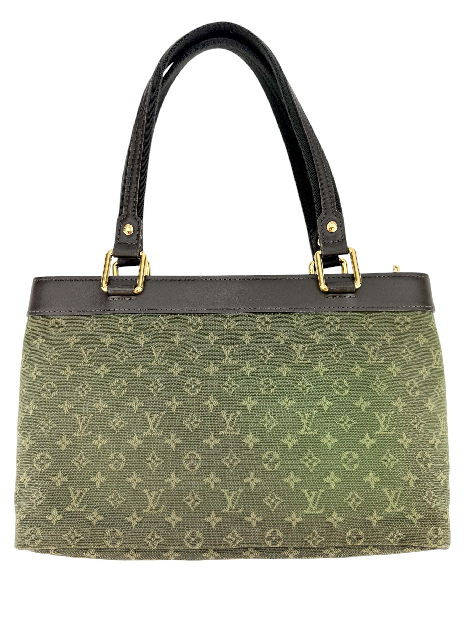 Louis Vuitton Vintage Mini Lin Sac Lucille PM Olive