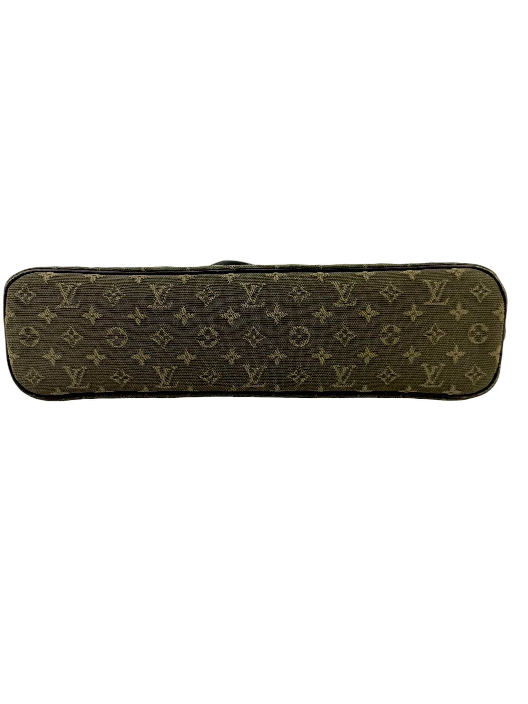 Louis Vuitton Vintage Mini Lin Sac Lucille PM Olive