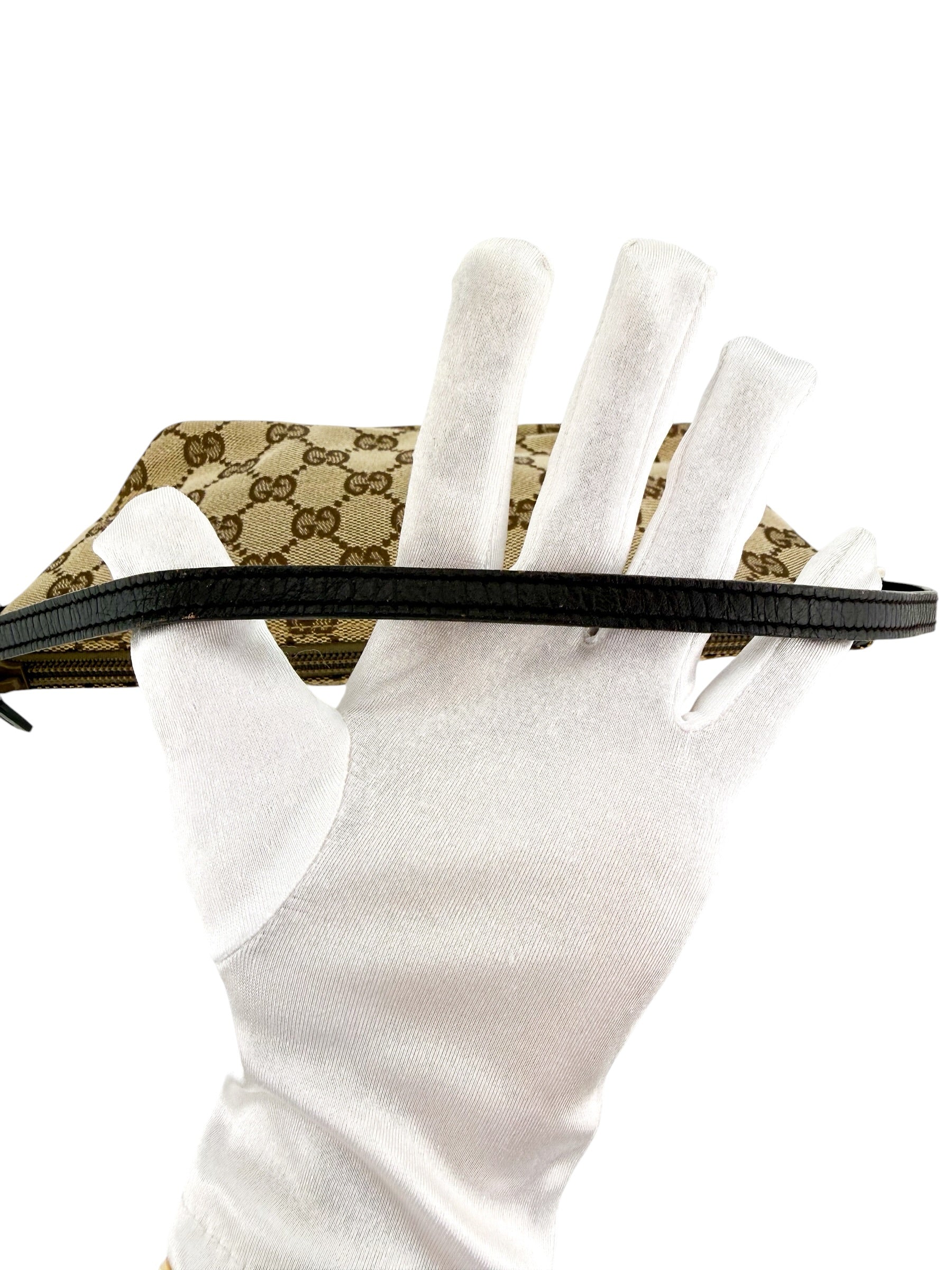 Gucci GG Canvas Boat Pochette