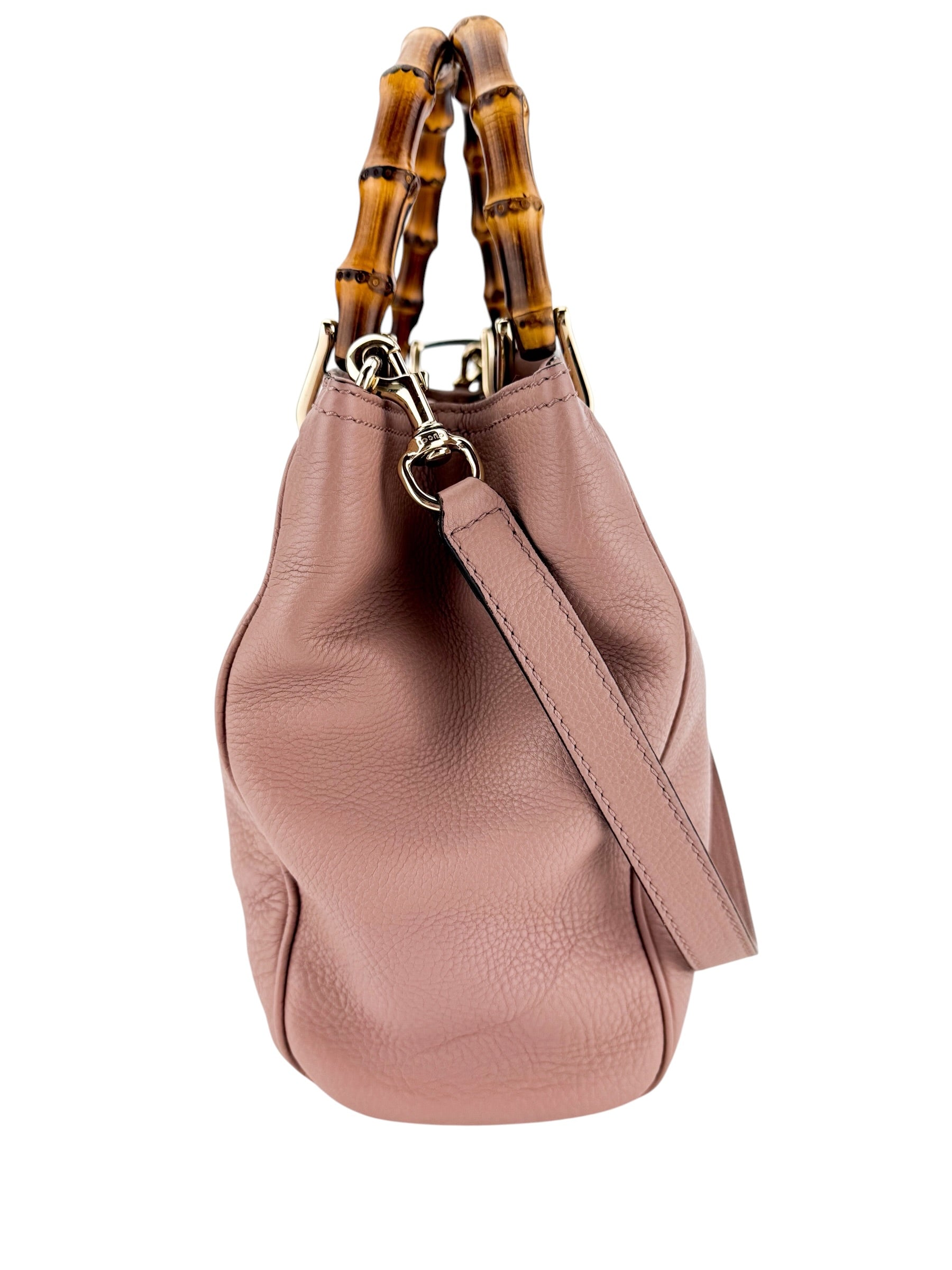 Gucci Bamboo Top Handle Shopper Tote
