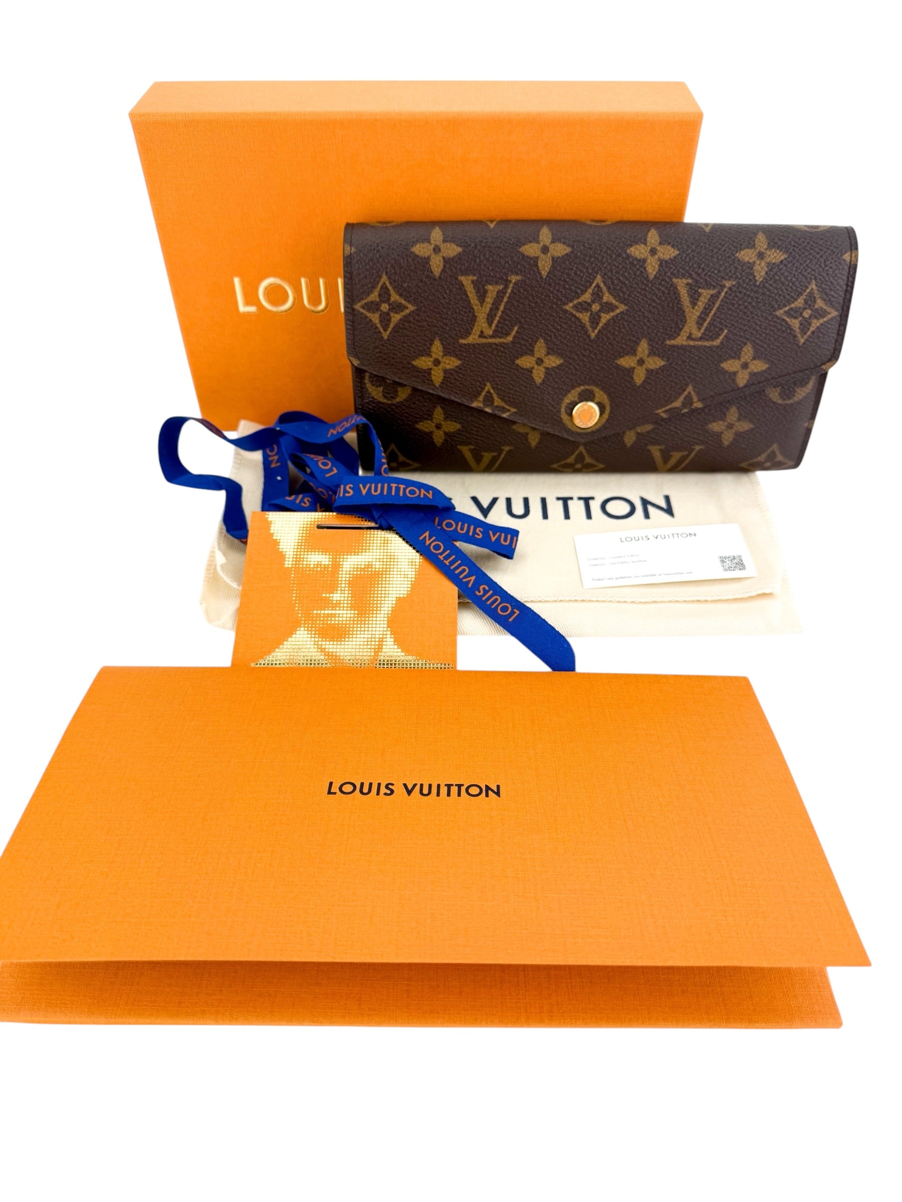 Louis Vuitton Sarah Wallet NM (Full Set)