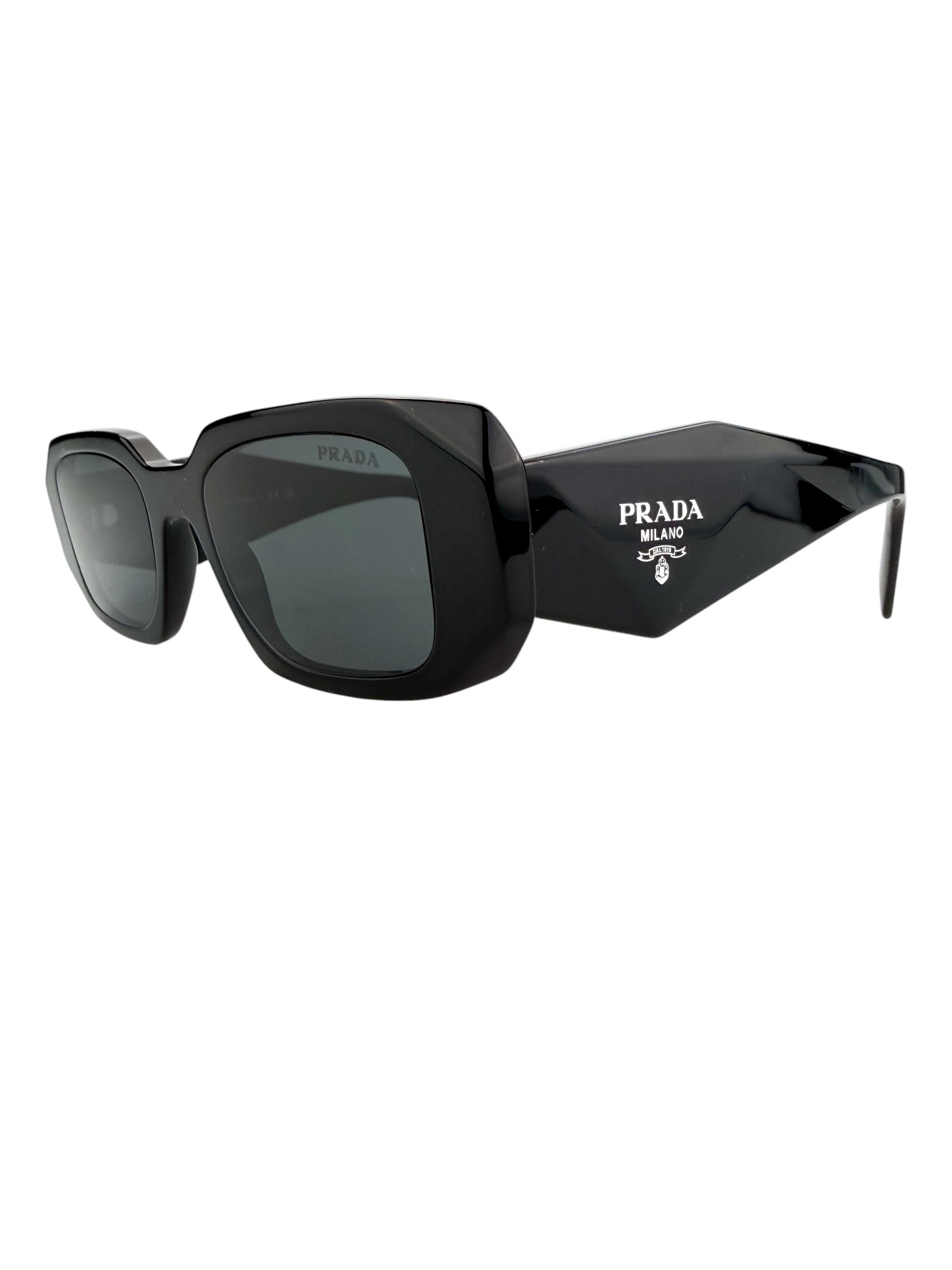Prada Symbole Sunglasses SPR 17W Black (Full Set)