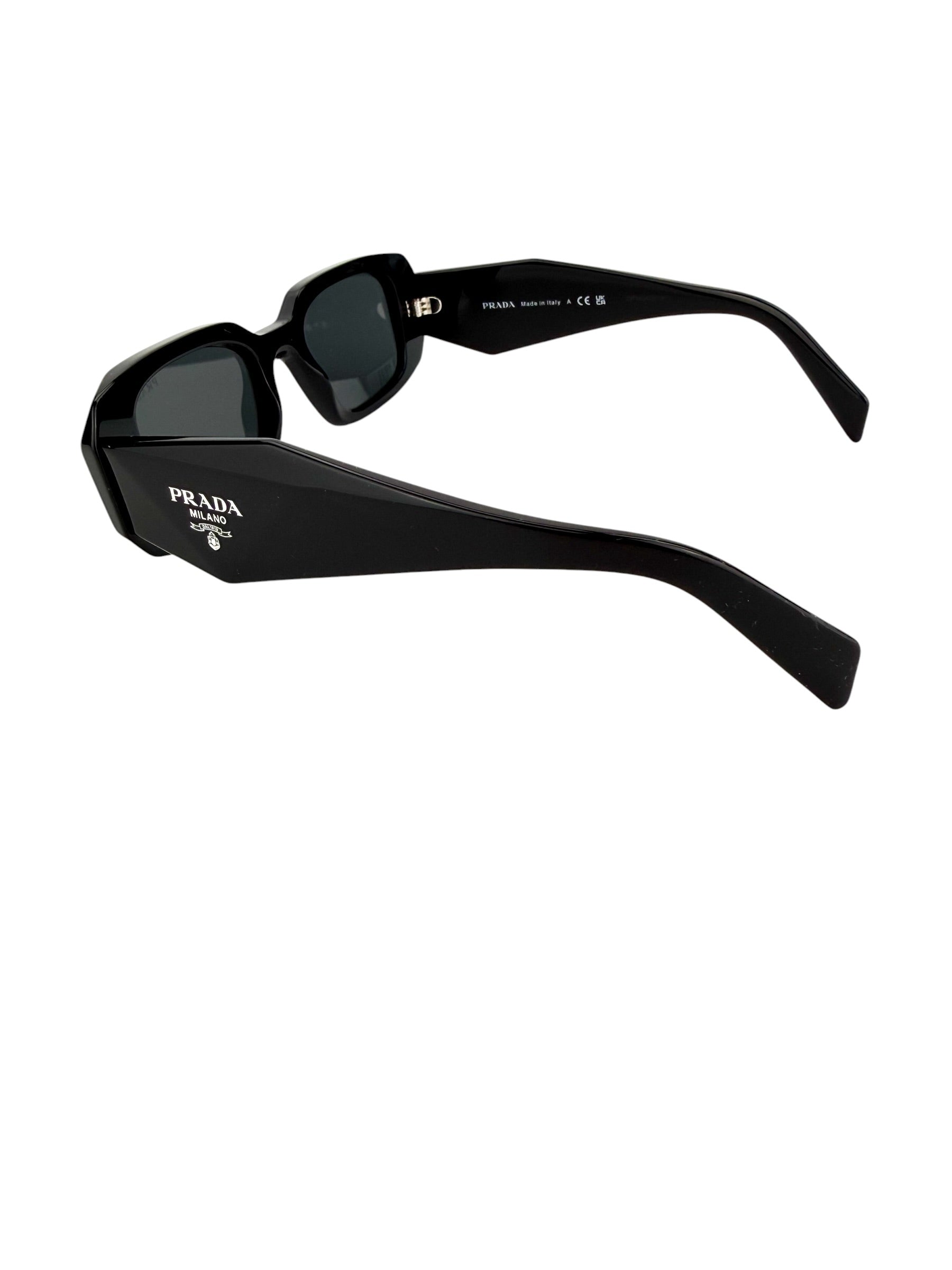 Prada Symbole Sunglasses SPR 17W Black (Full Set)