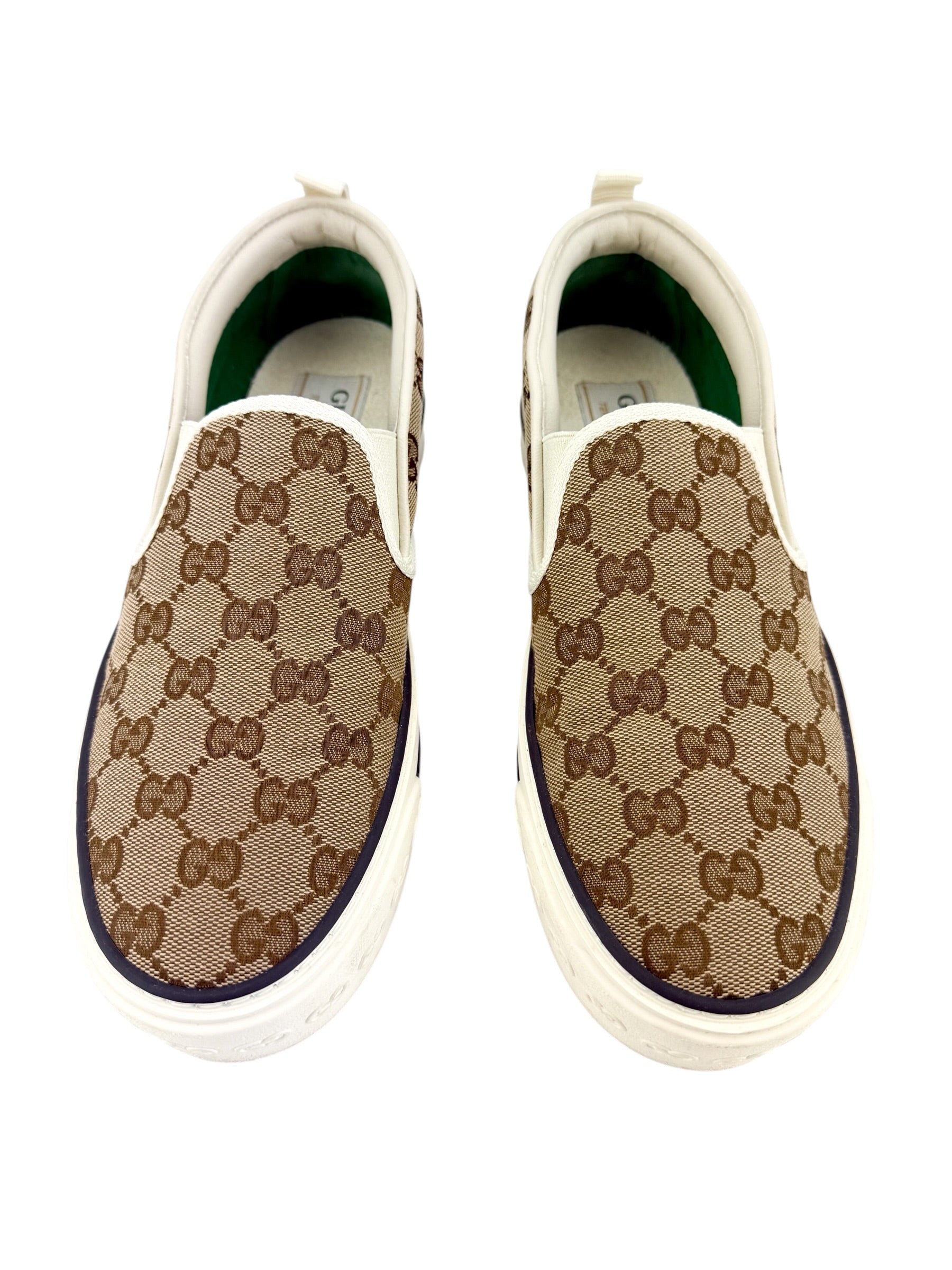 Gucci GG Canvas 1977 Tennis Sneaker Size 39.5 (Full Set)