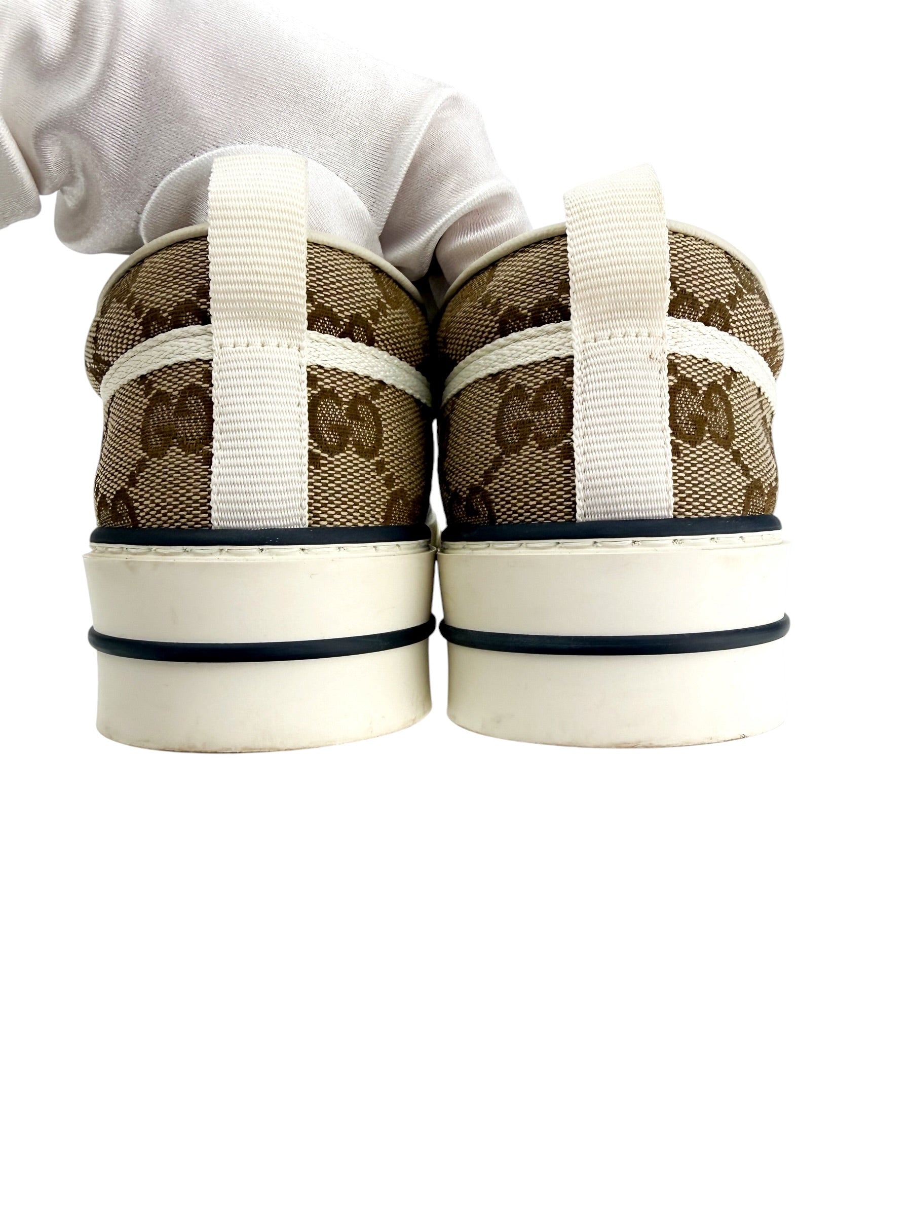 Gucci GG Canvas 1977 Tennis Sneaker Size 39.5 (Full Set)