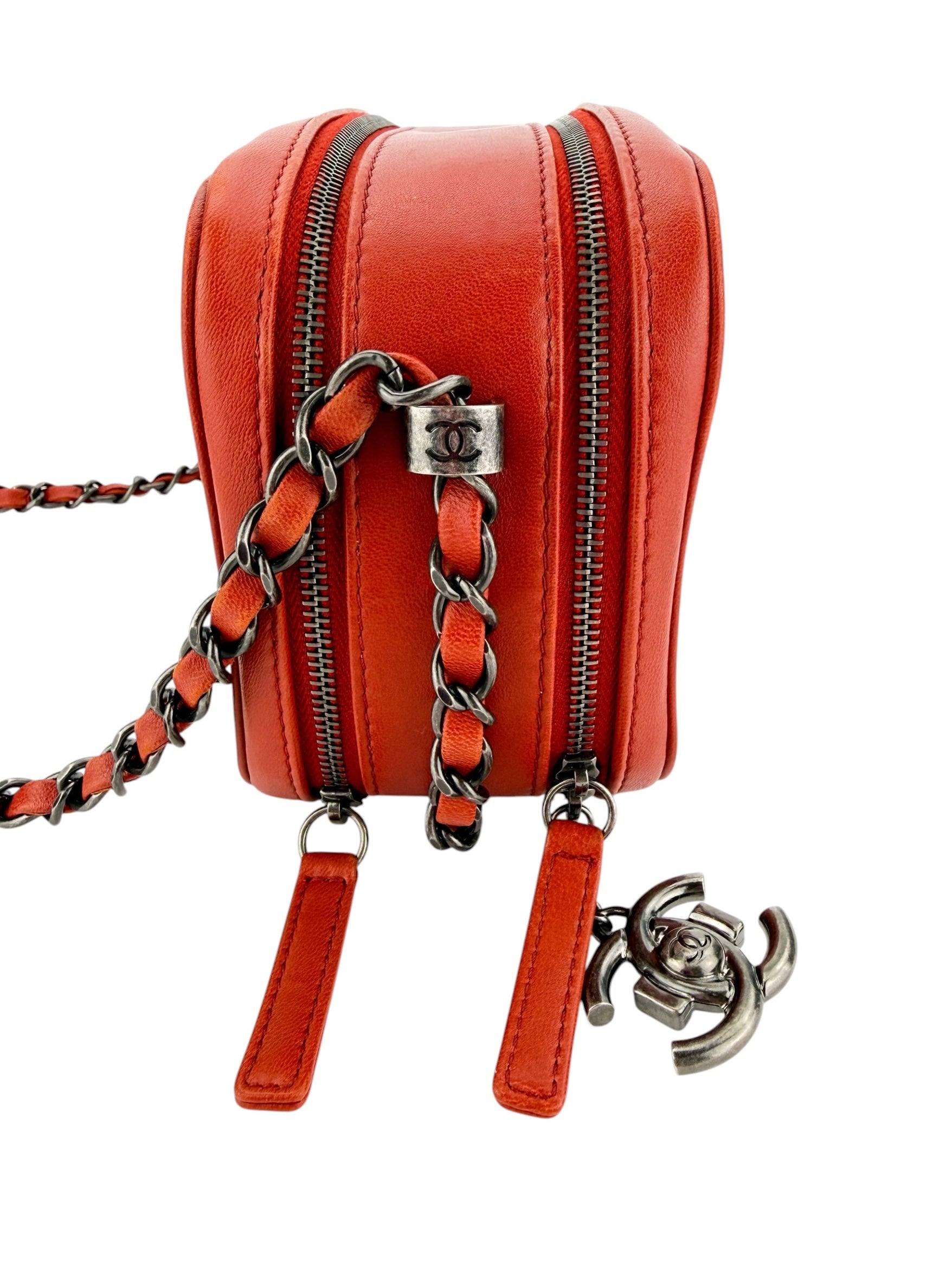 Chanel Lambskin Small Coco Boy Camera Bag