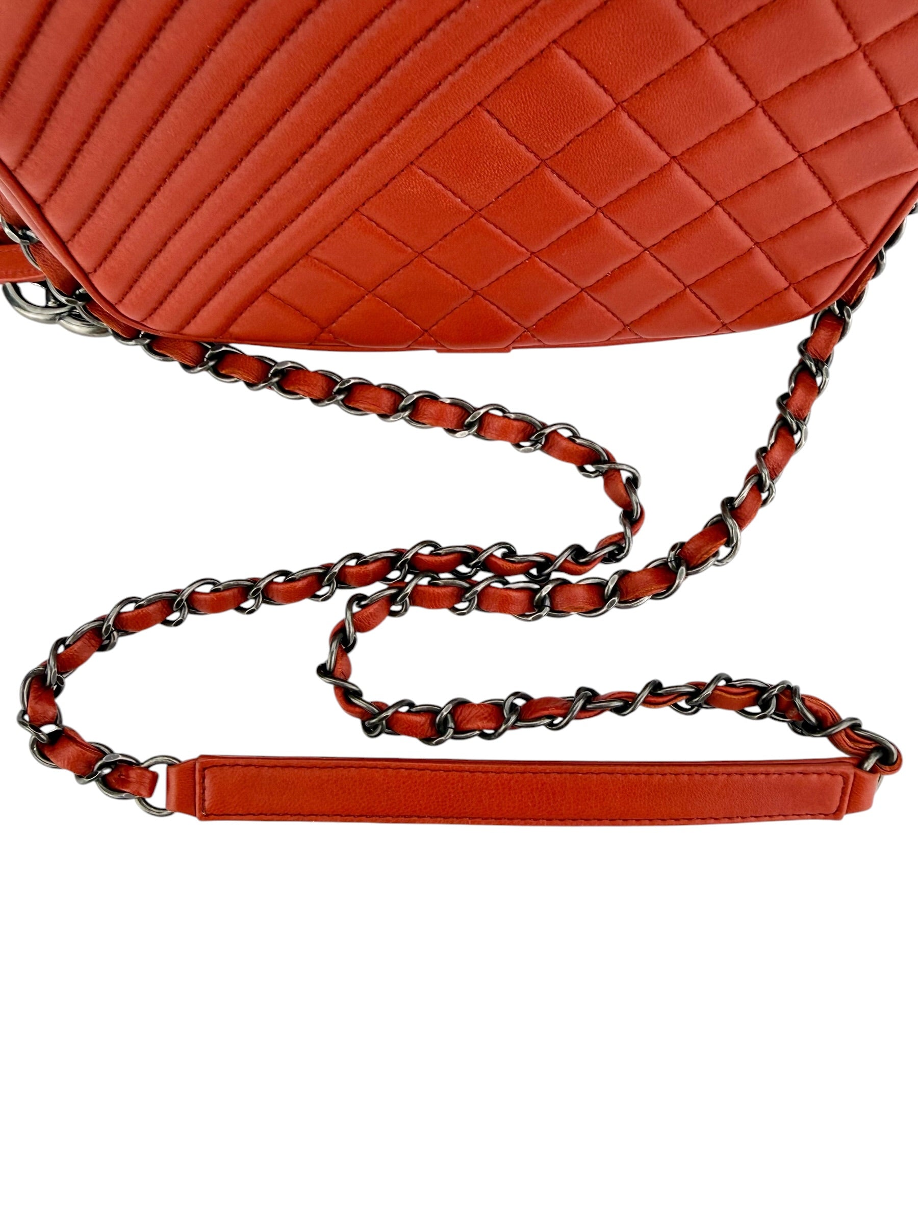 Chanel Lambskin Small Coco Boy Camera Bag