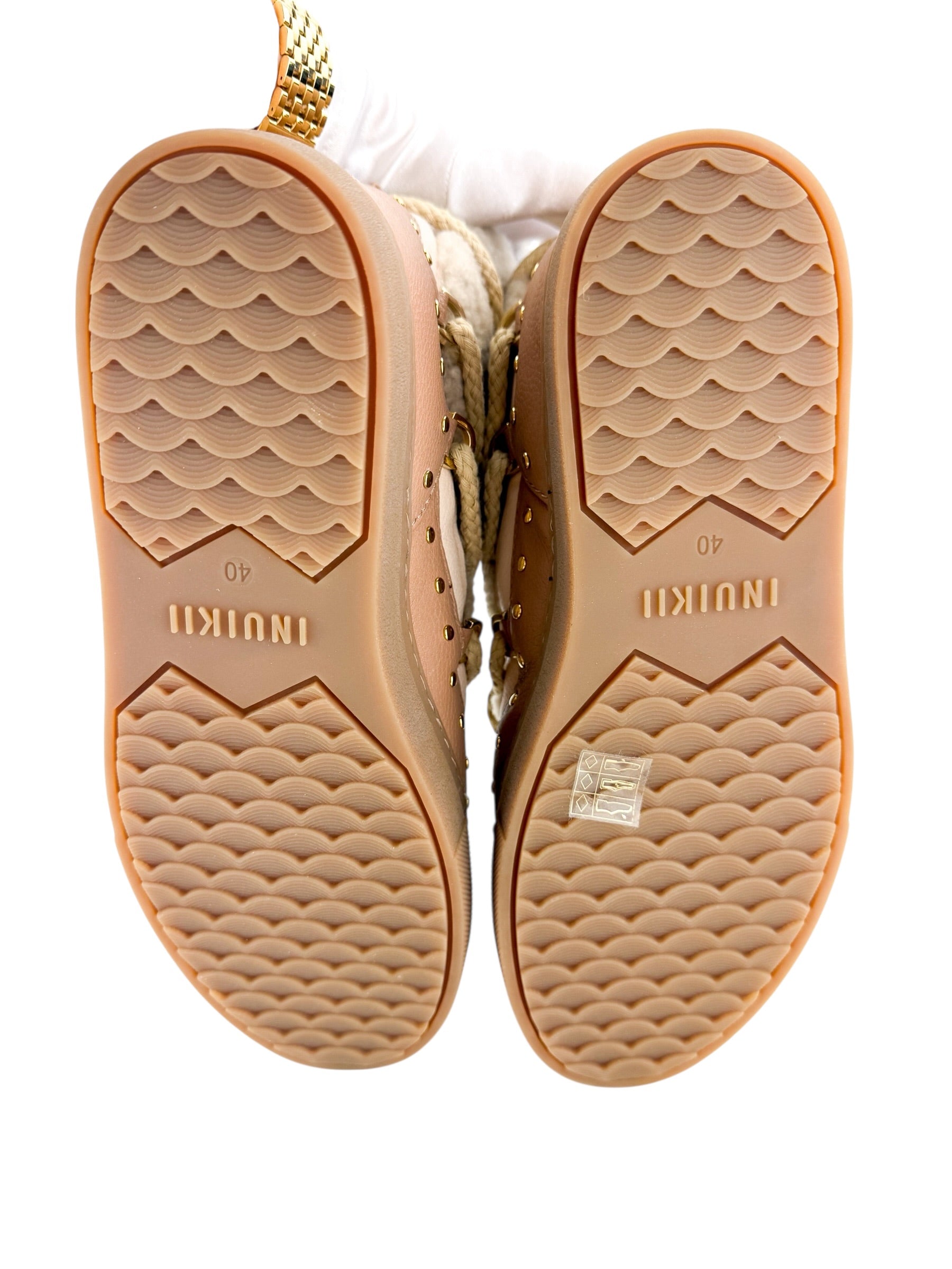 Inuikii Curly Rock Studded Shearling Boots (Fits Size 38)