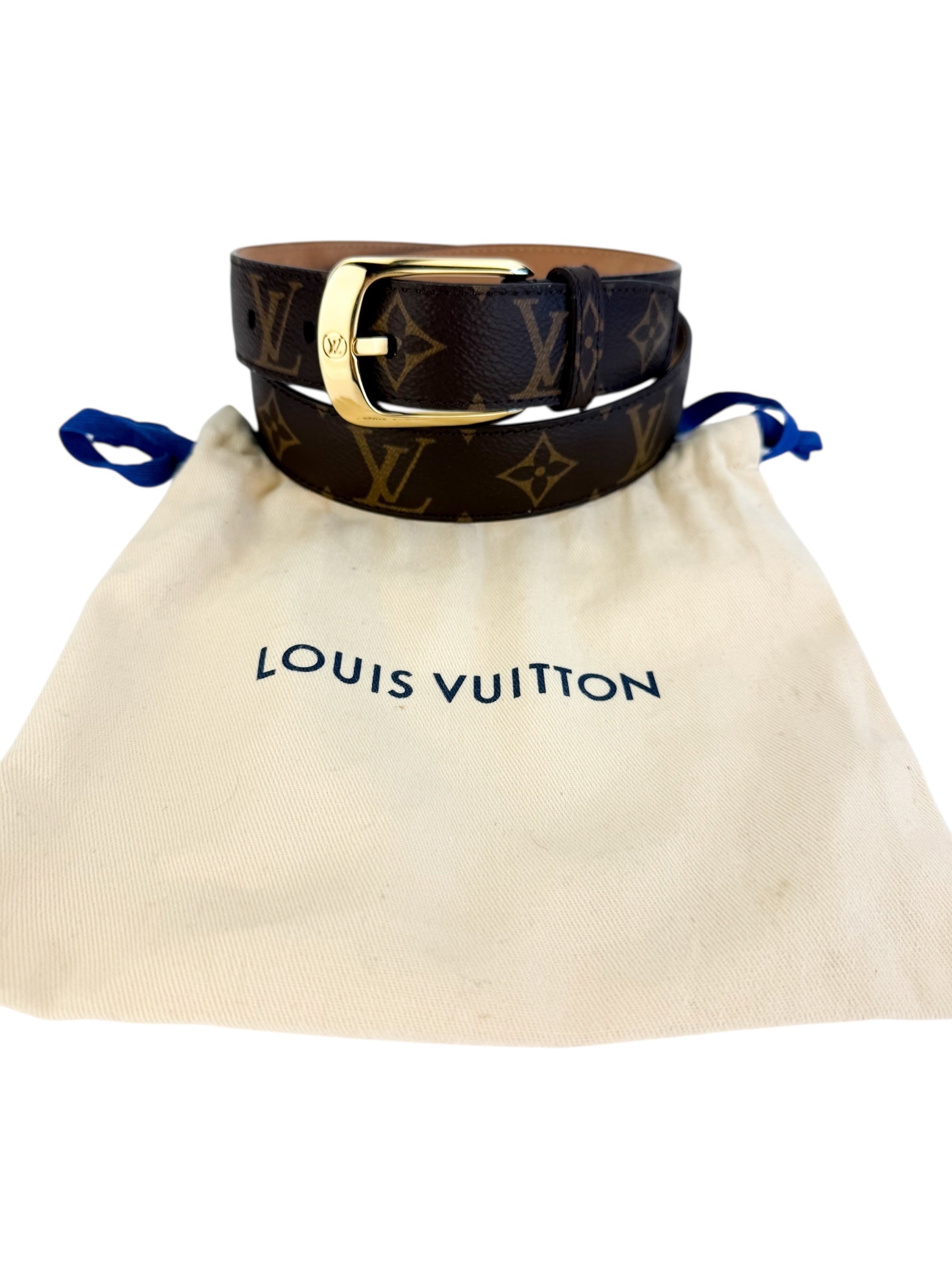Louis Vuitton Monogram Eclipse Belt Size Small (80/32)