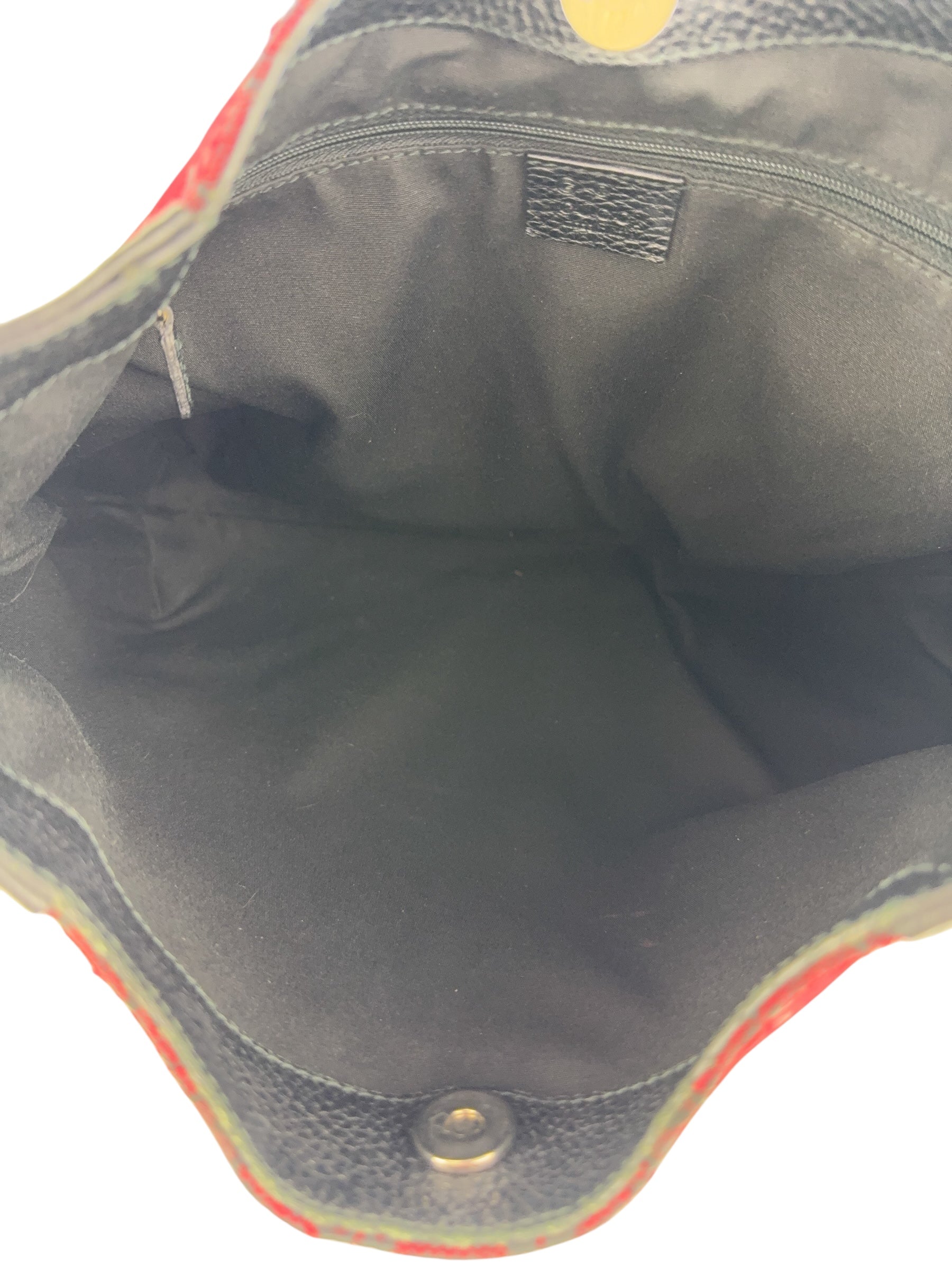 Gucci GG Canvas Hobo Shoulder Bag Burgundy