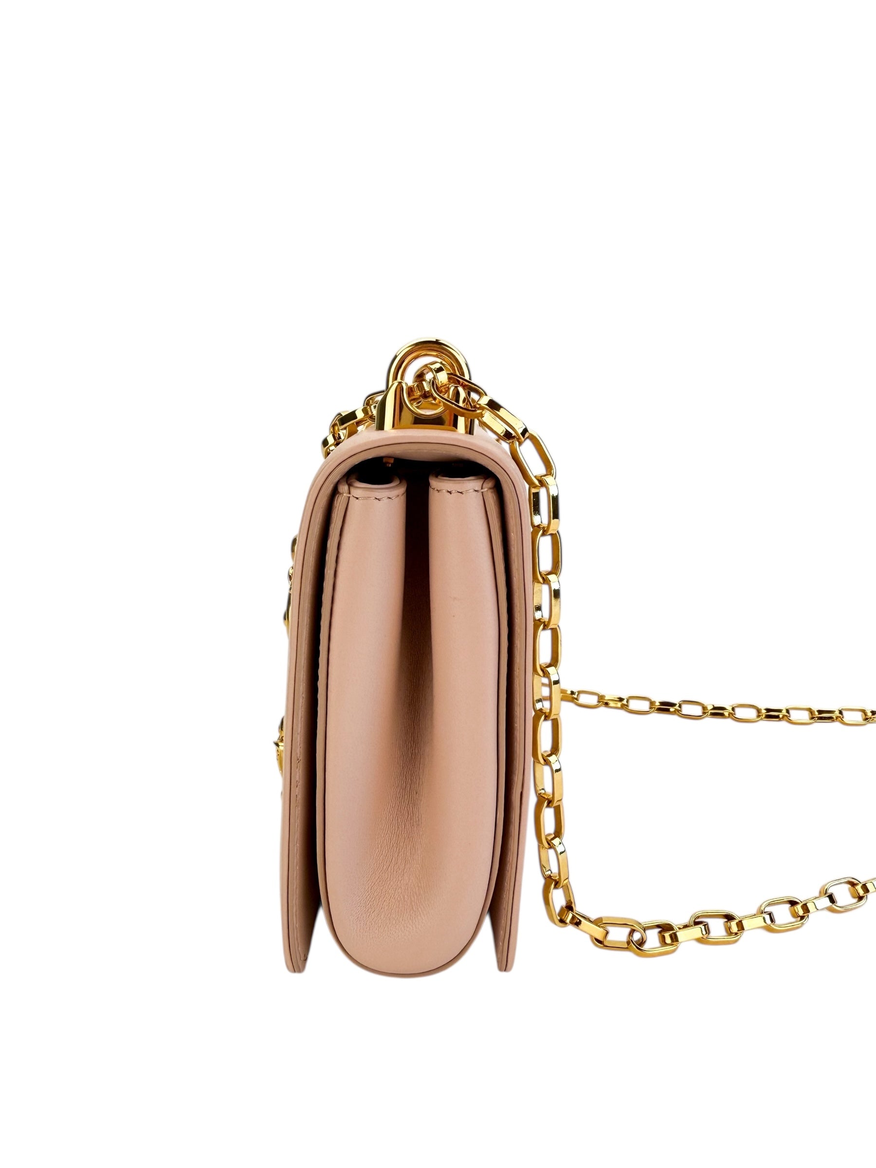 Dolce & Gabbana Beige DG Girls Flap Bag Small