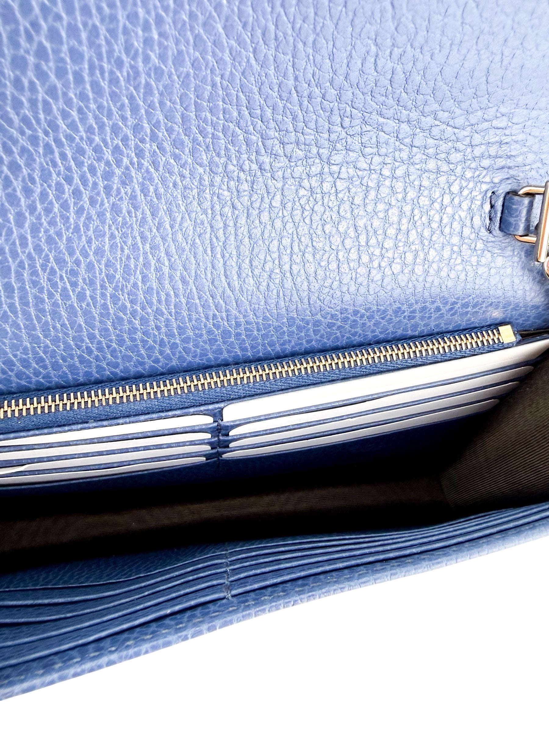 Gucci Interlocking GG Wallet on Chain (Full Set)