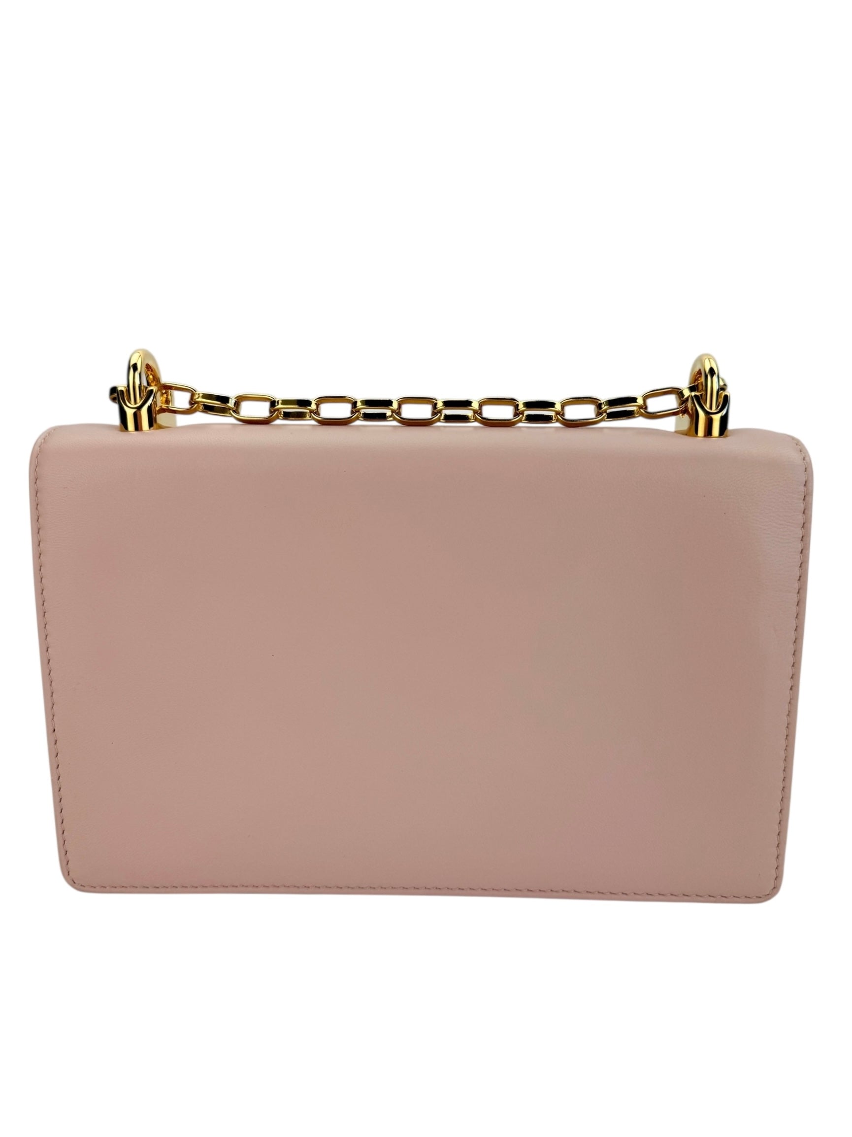 Dolce & Gabbana Beige DG Girls Flap Bag Small