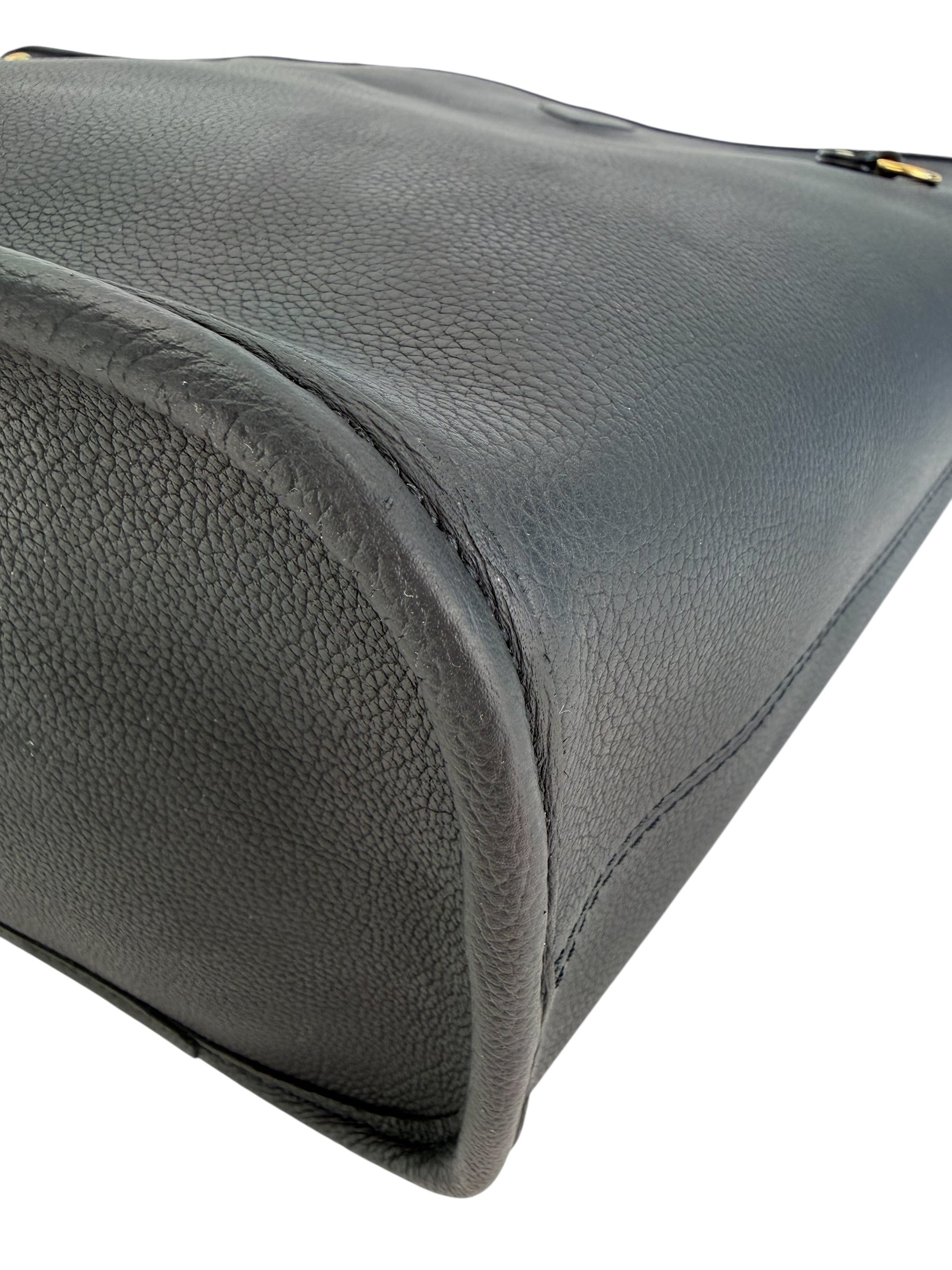 Louis Vuitton Monogram Calfskin Neo Neverfull Inside Out MM Black with Pochette (Full Set)