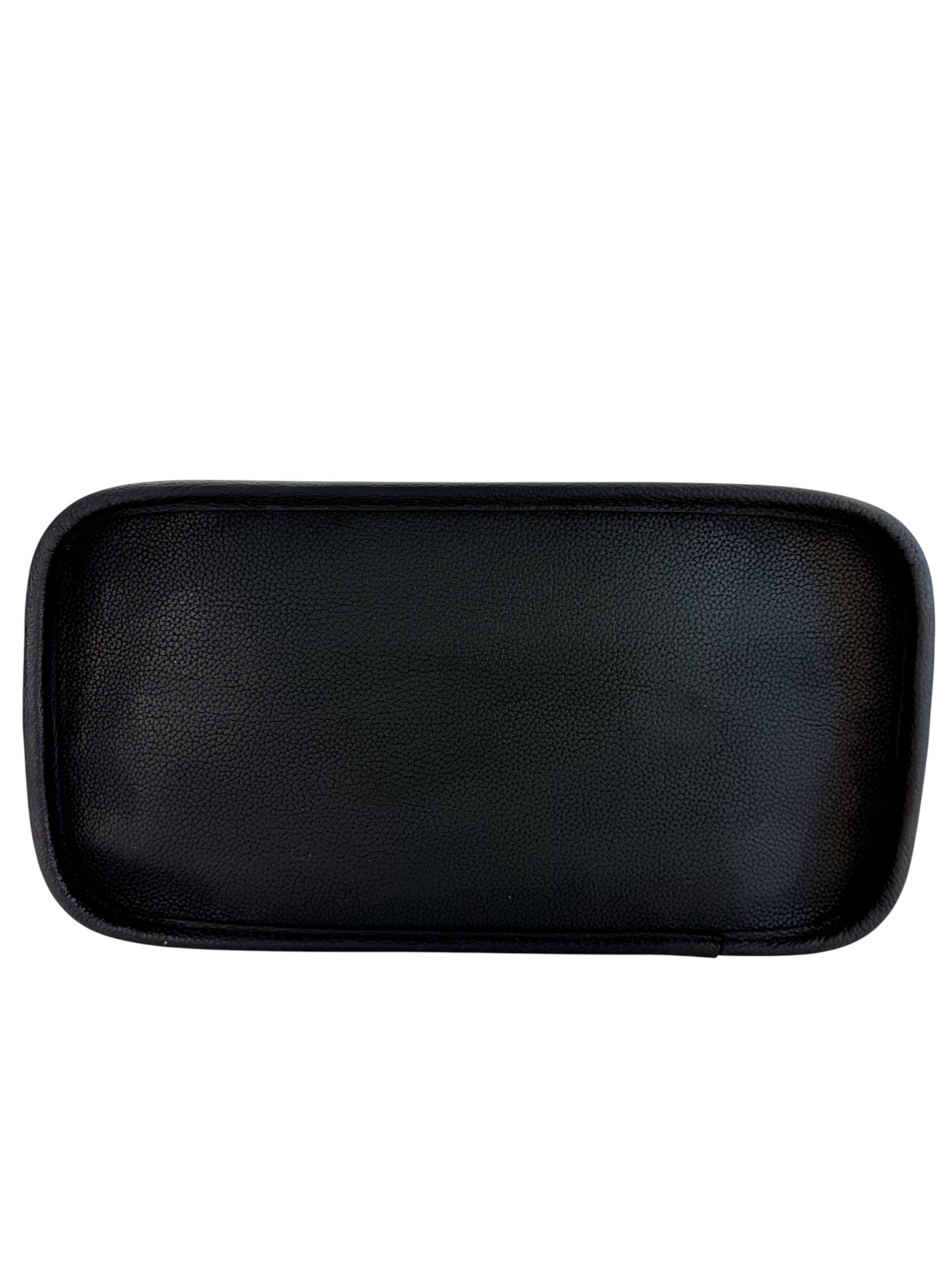 Louis Vuitton Monogram Calfskin Neo Neverfull Inside Out MM Black with Pochette (Full Set)