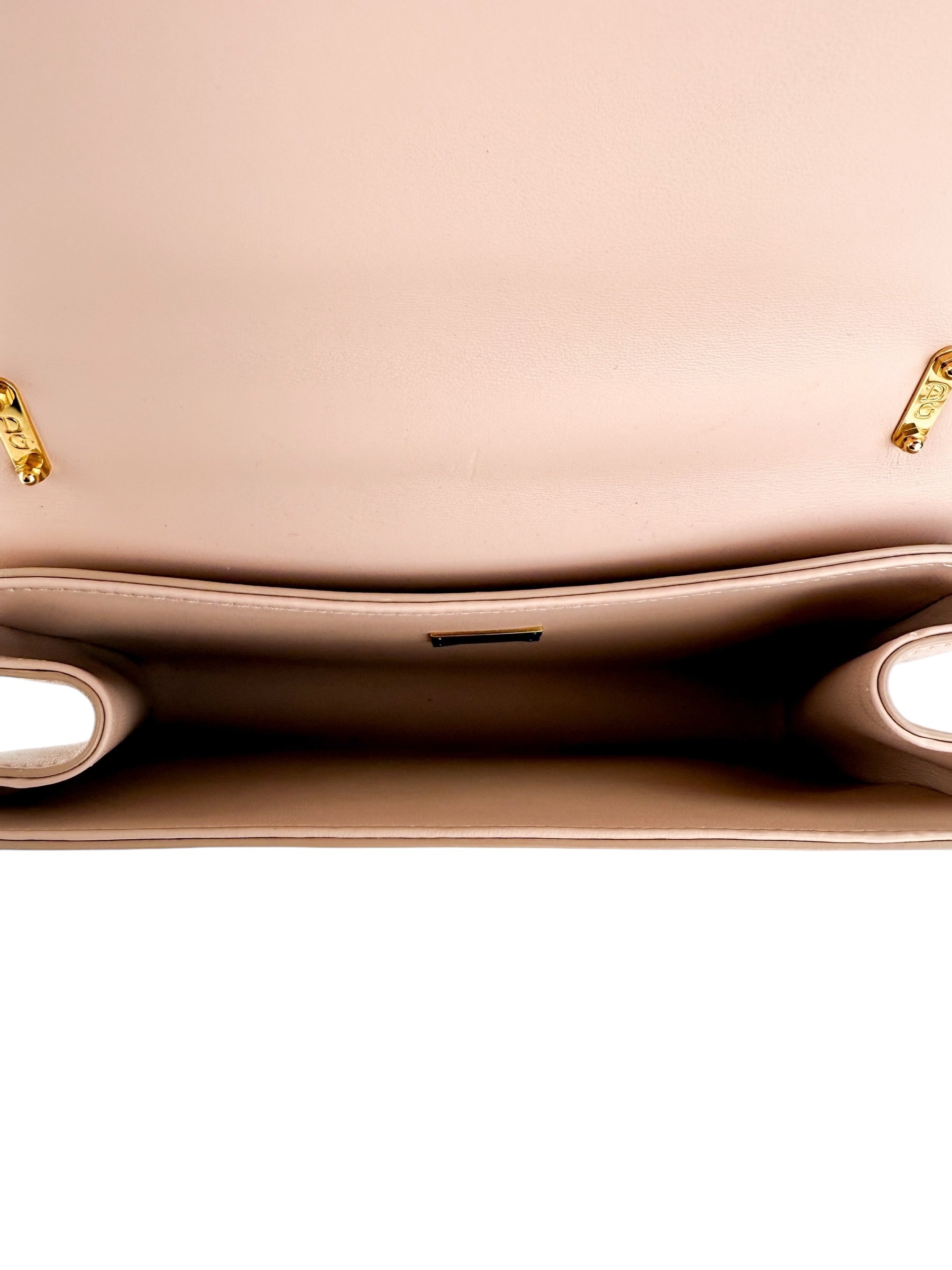 Dolce & Gabbana Beige DG Girls Flap Bag Small