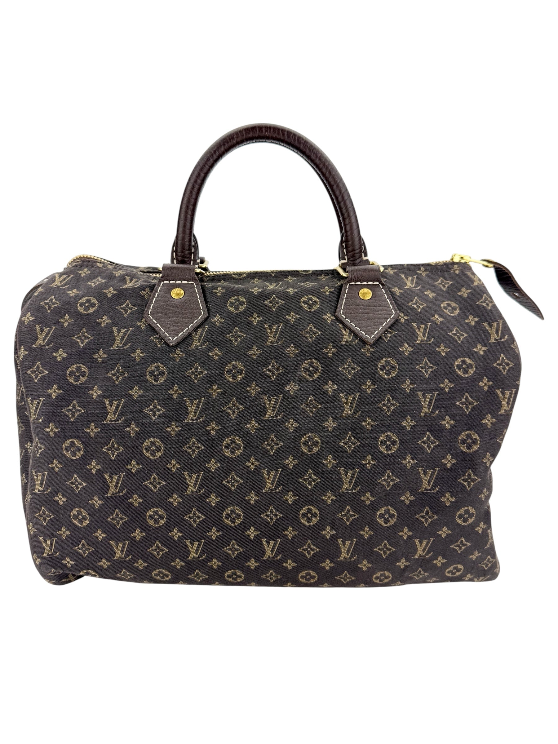 Louis Vuitton Monogram Mini Lin Speedy 30