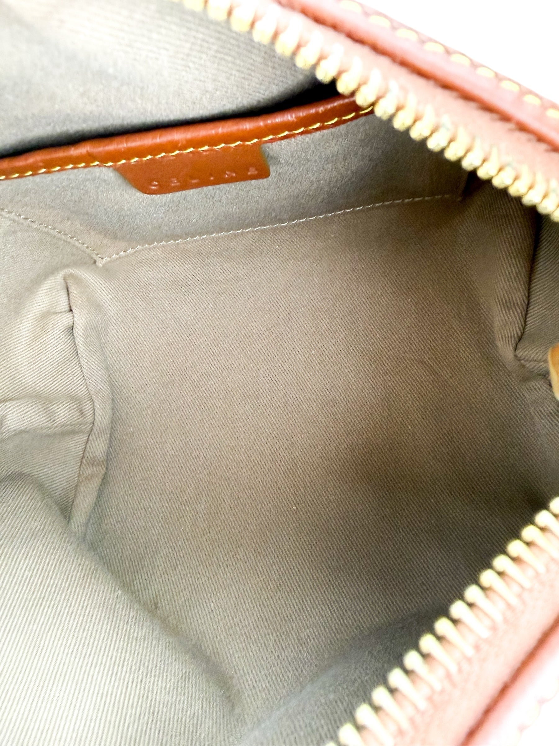 Celine Macadam Canvas Handbag