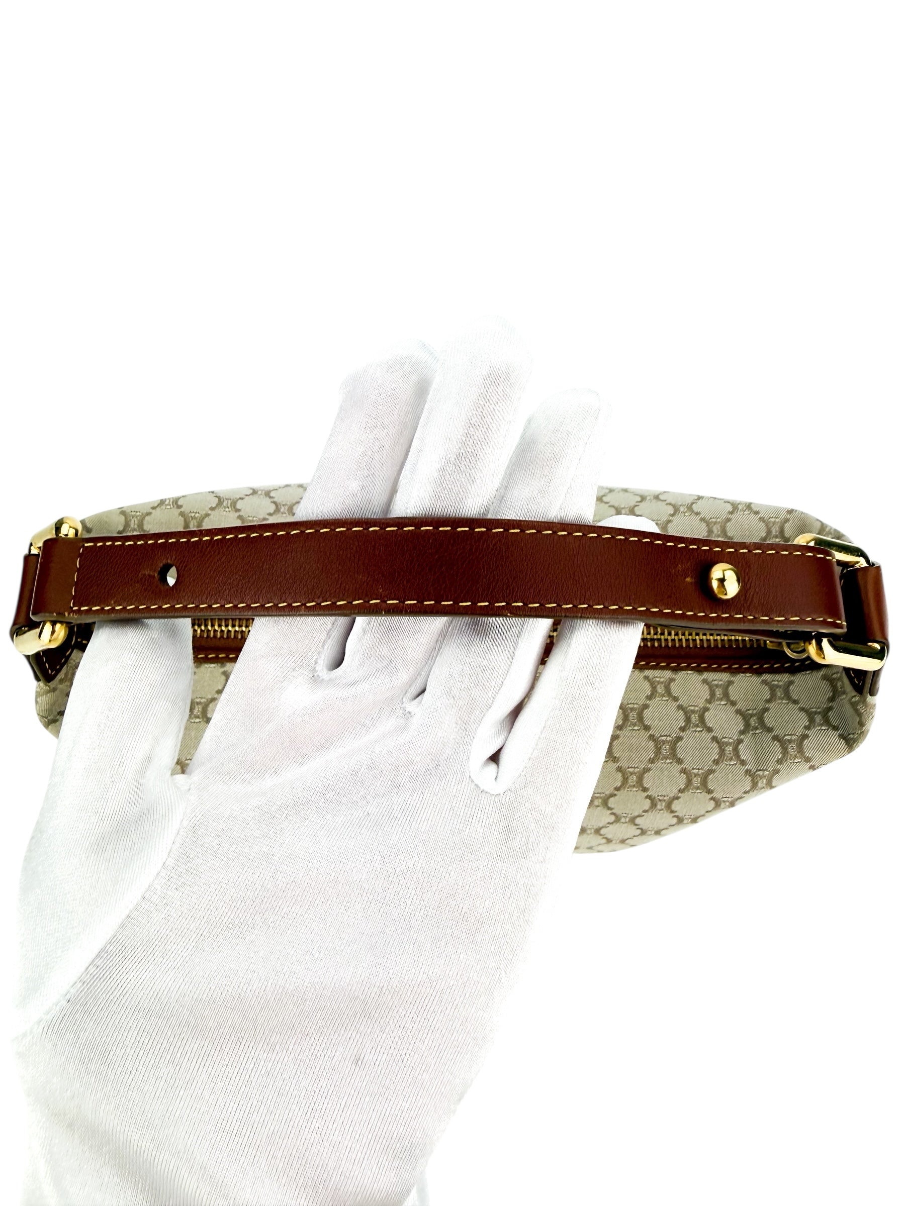 Celine Macadam Canvas Handbag