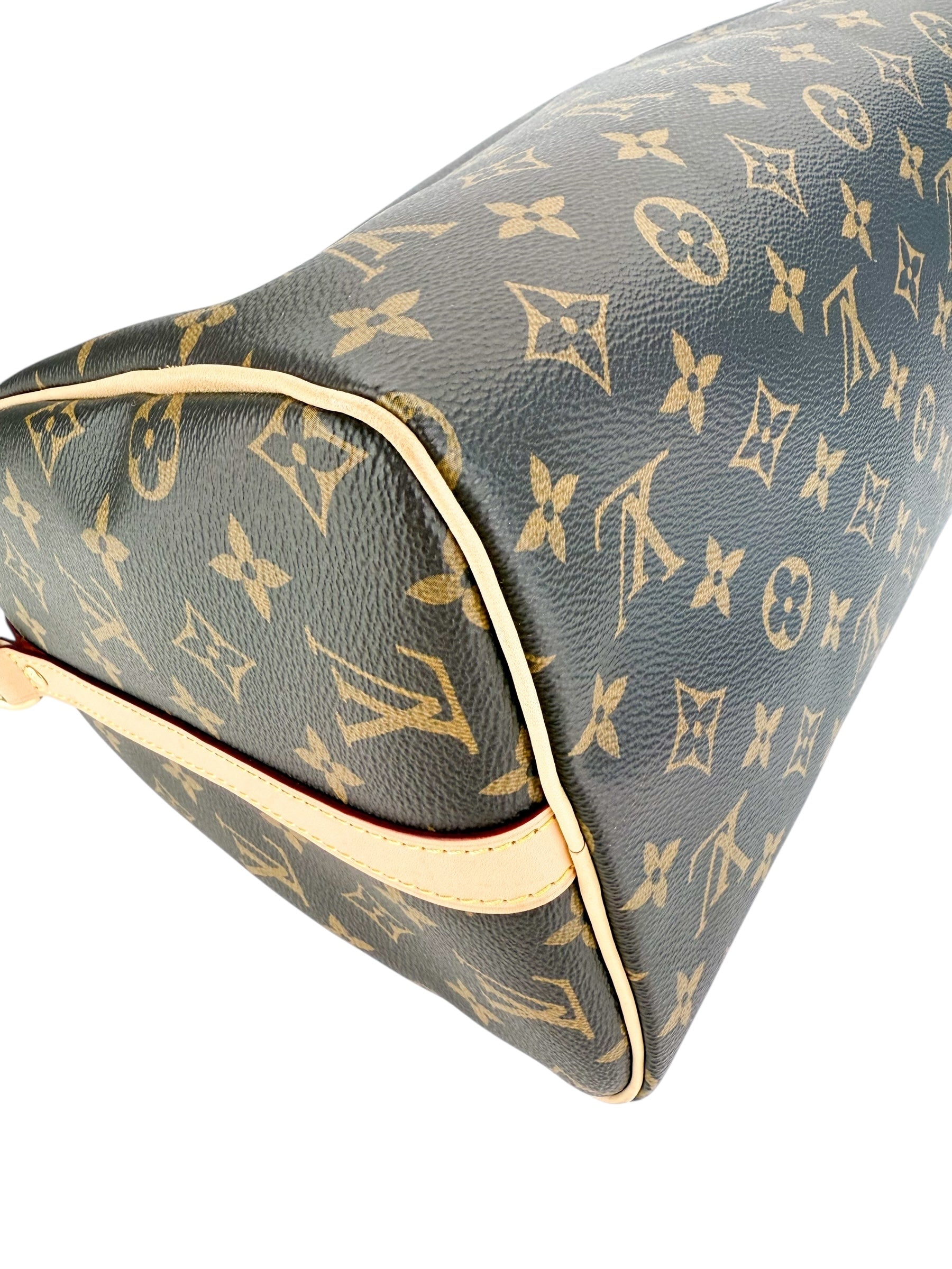 Louis Vuitton Monogram Speedy Bandouliere 30 (Full Set)