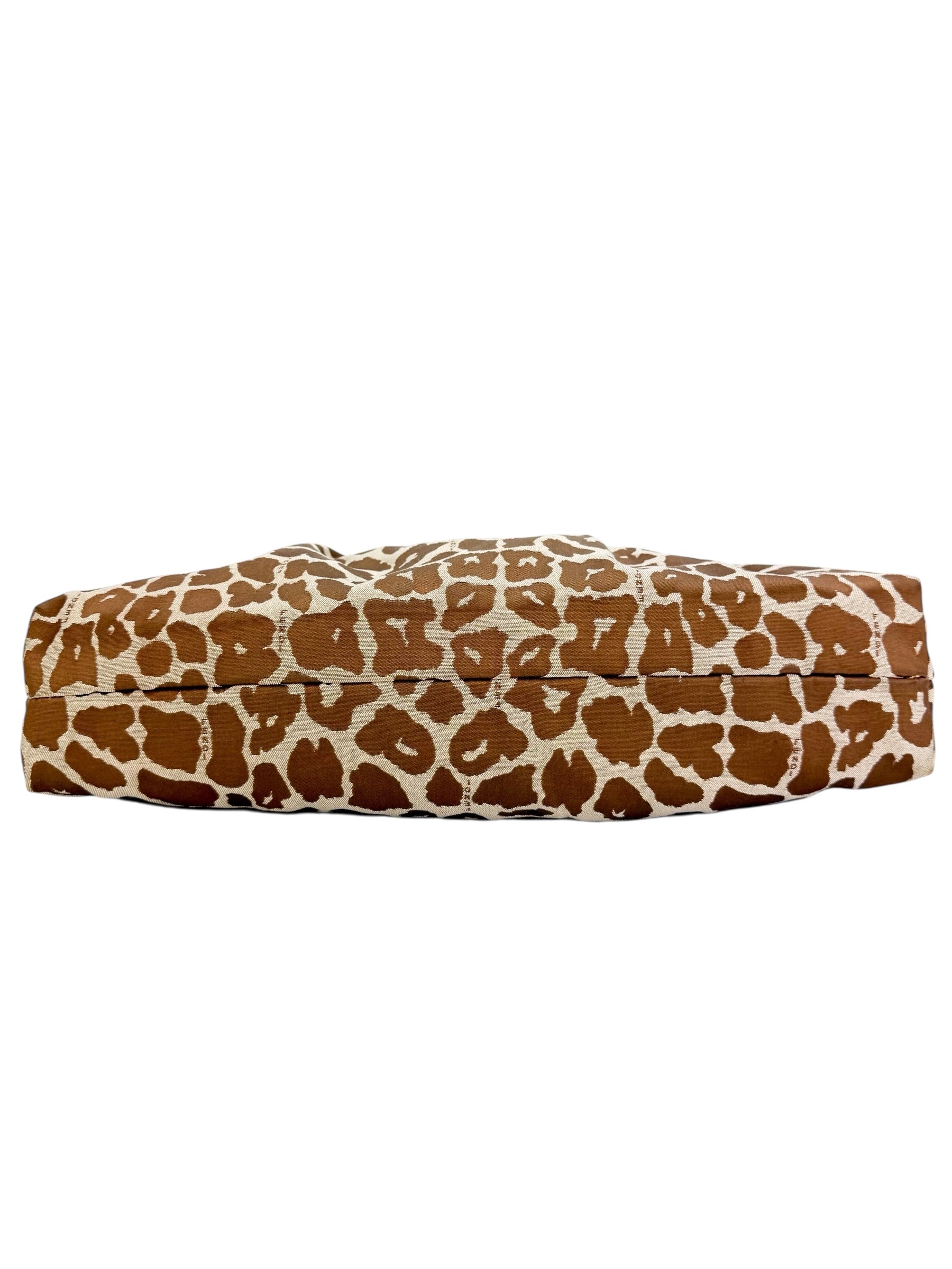 Fendi Giraffe Print Chef Shopper Tote